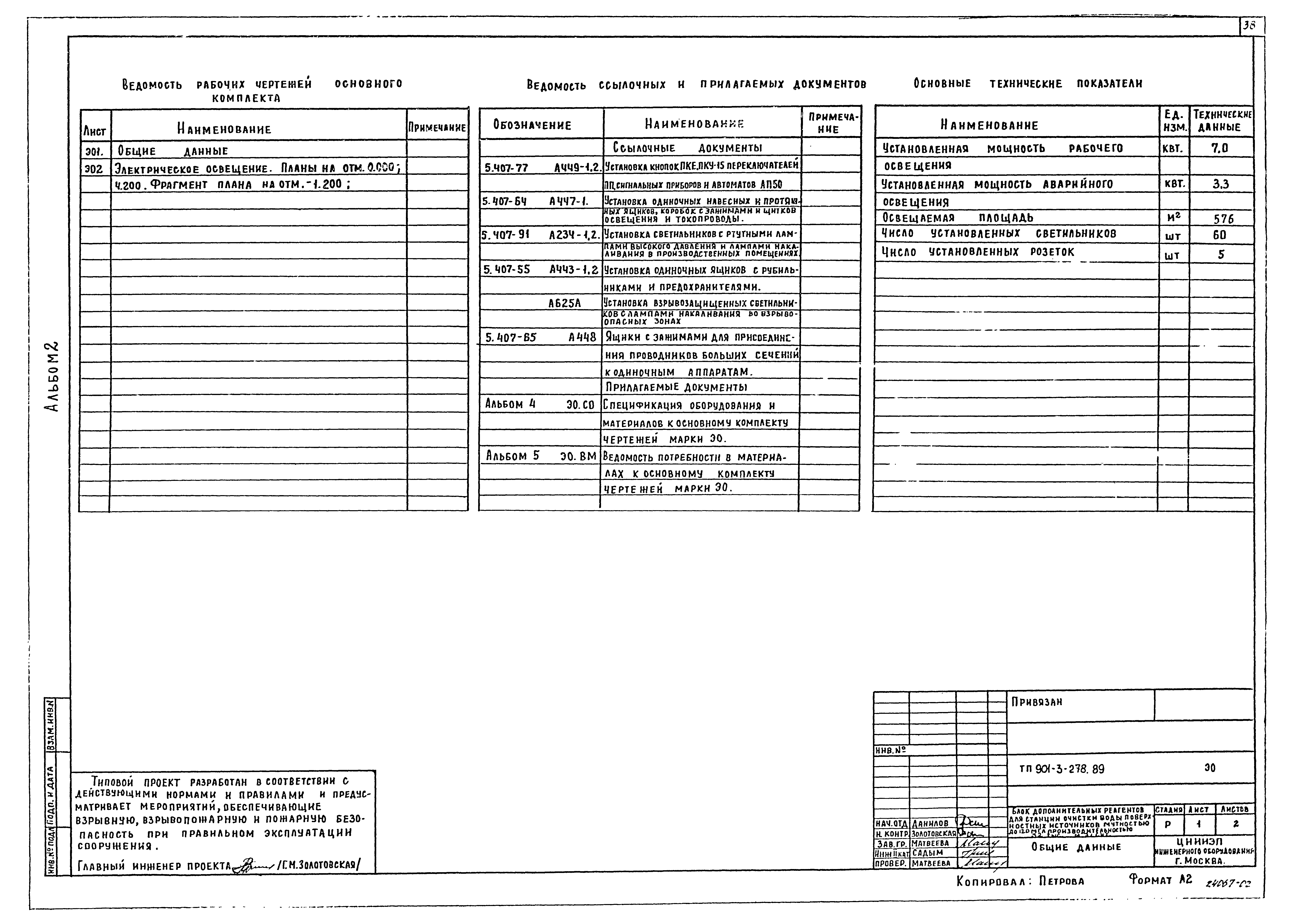 Типовой проект 901-3-278.89