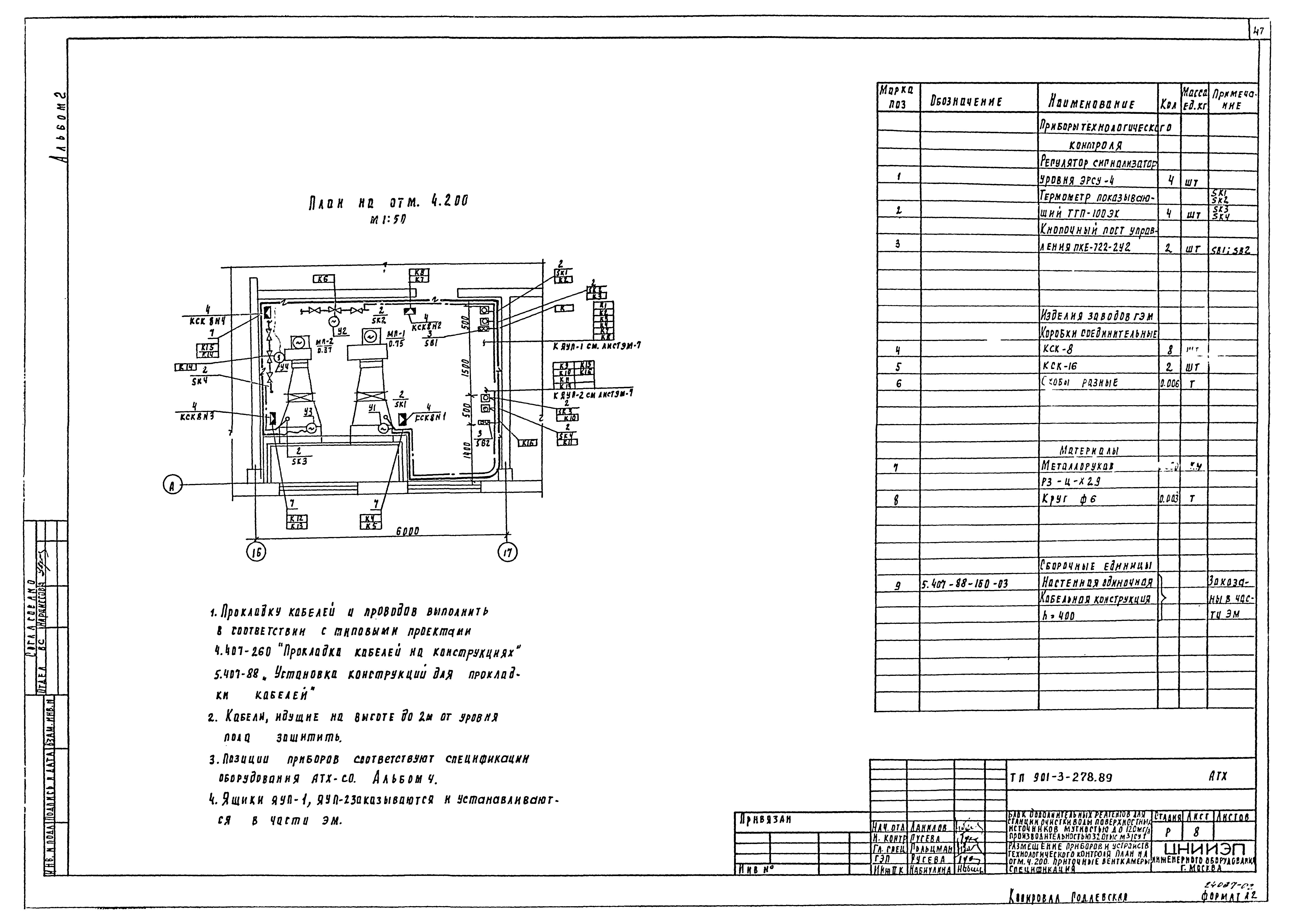 Типовой проект 901-3-278.89