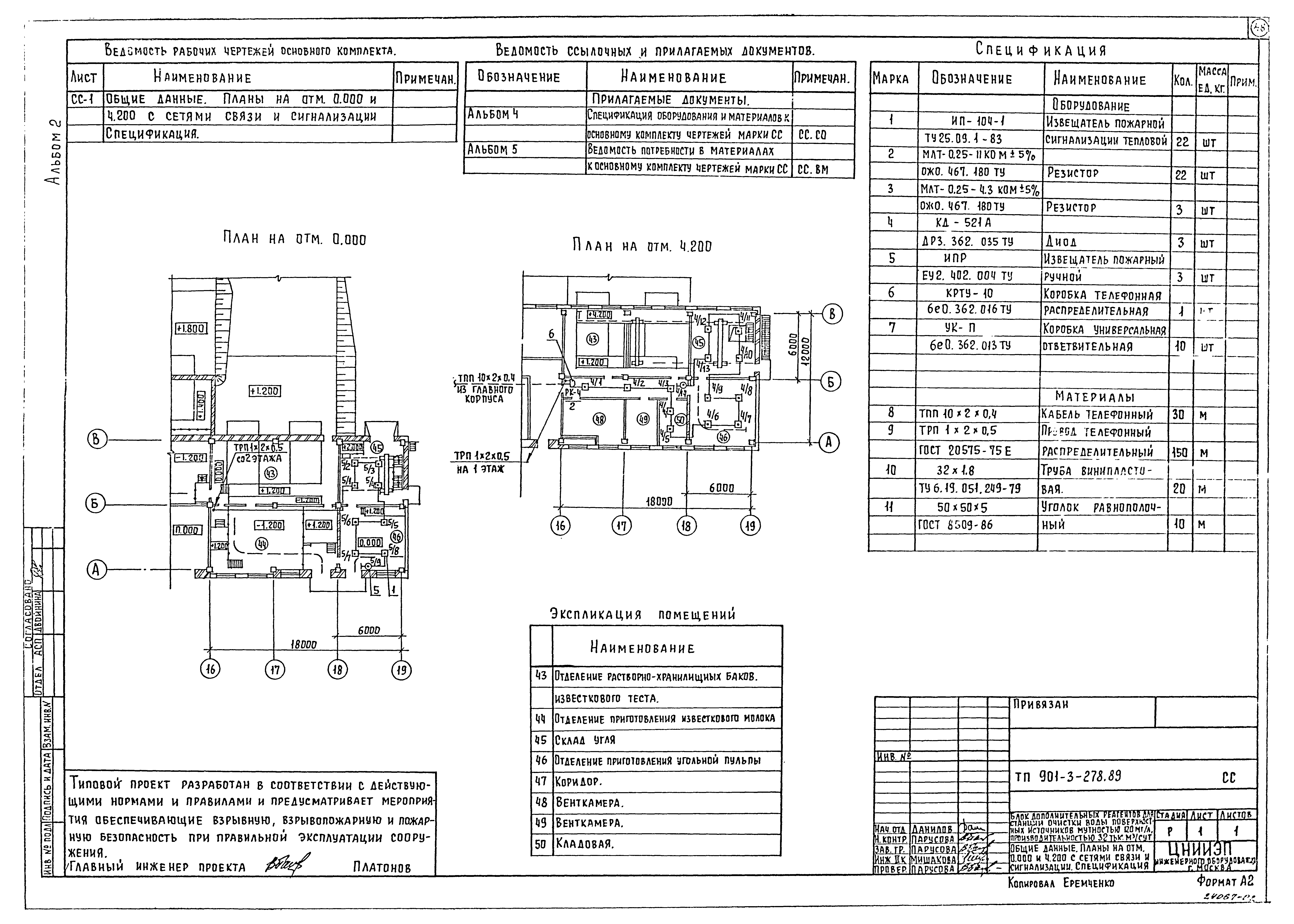 Типовой проект 901-3-278.89