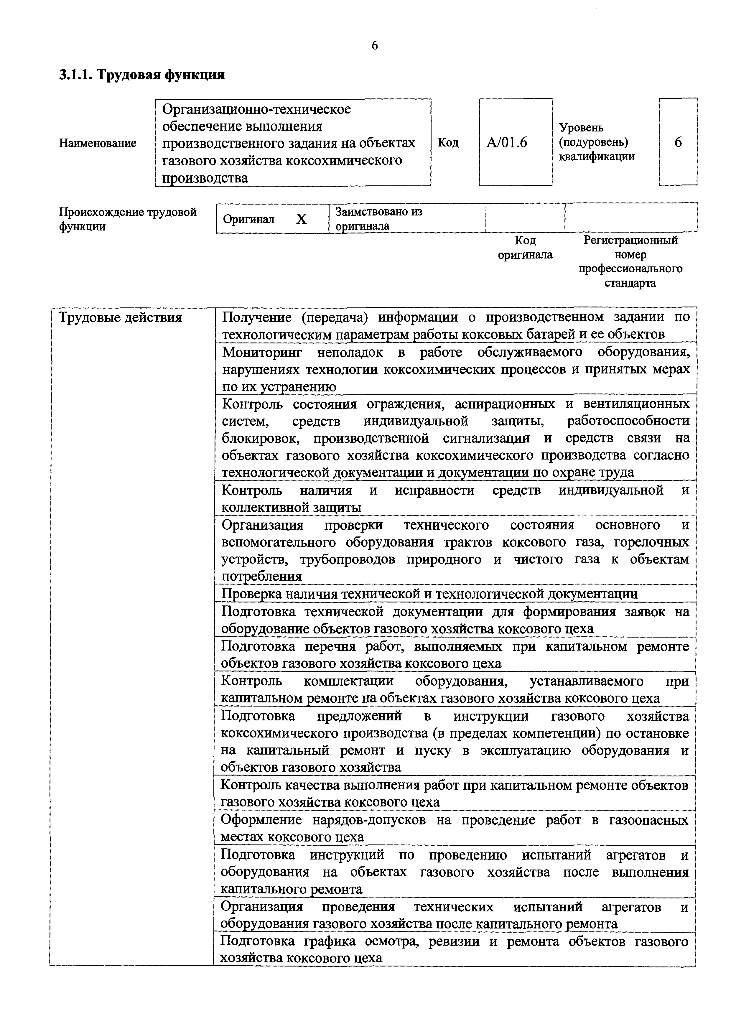 Скачать Приказ 190н Об утверждении профессионального стандарта Специалист  по газовому хозяйству металлургического производства