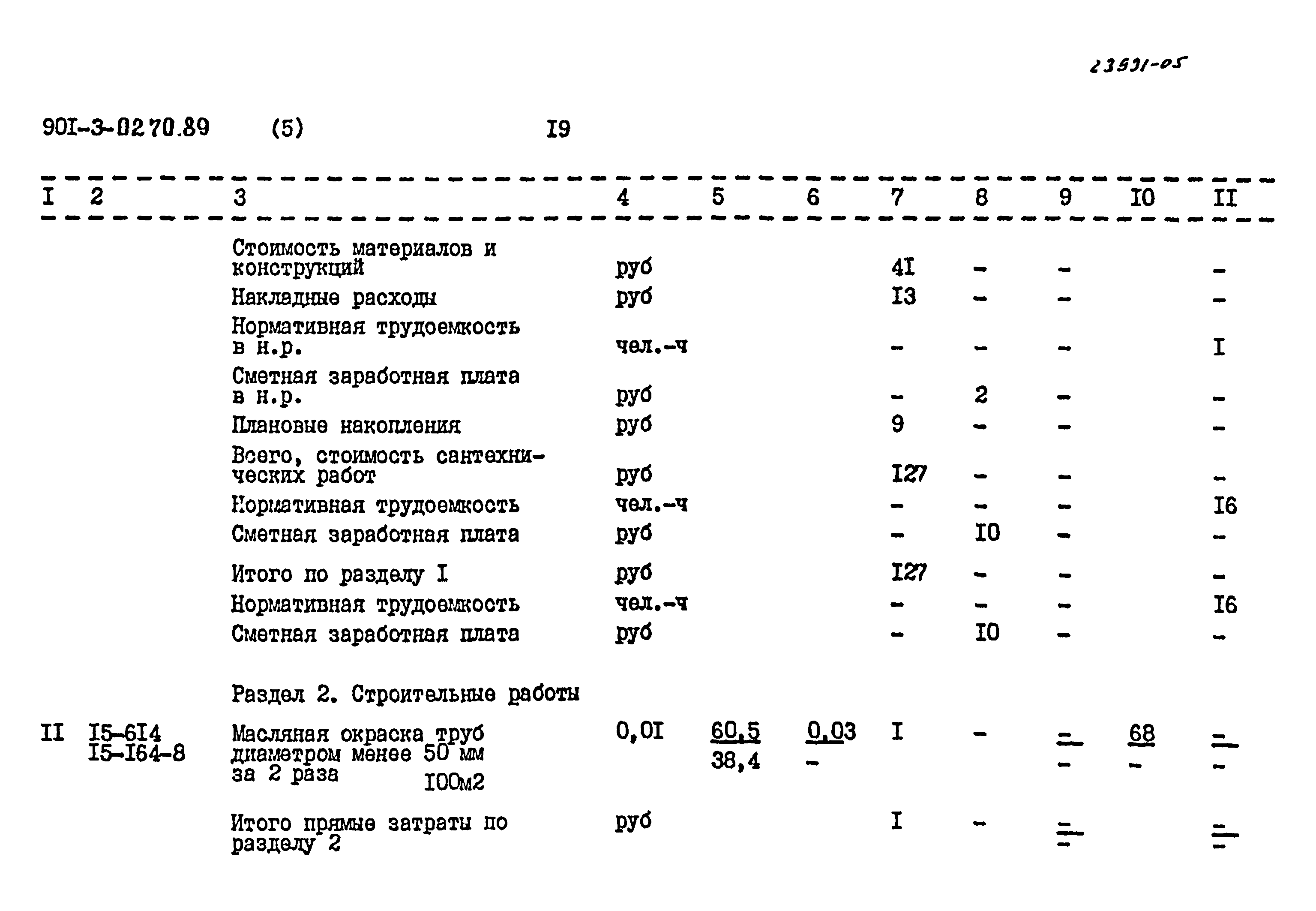 Типовые проектные решения 901-3-0270.89