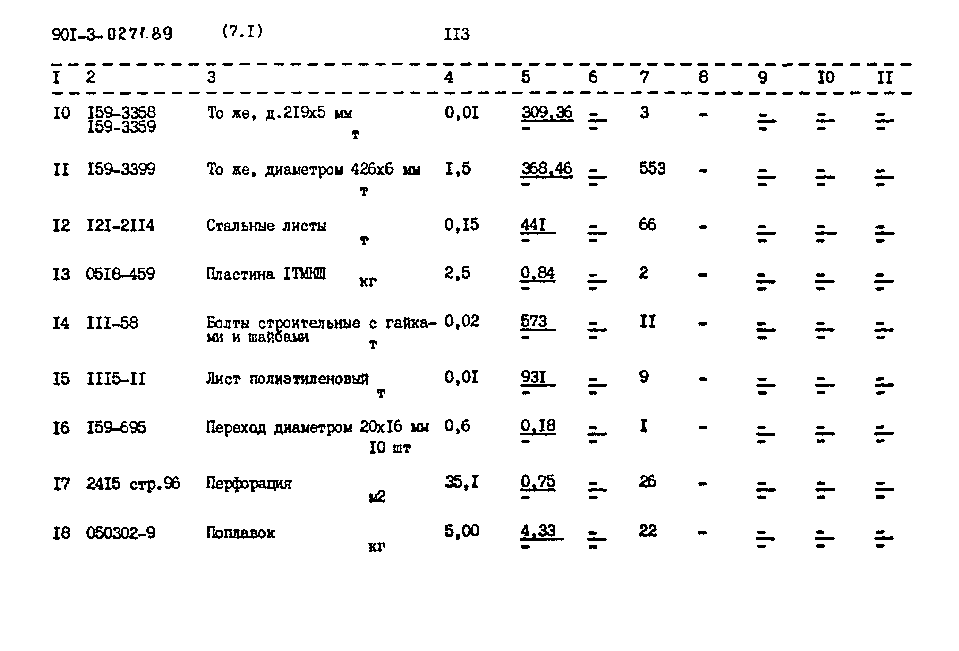 Типовые проектные решения 901-3-0271.89