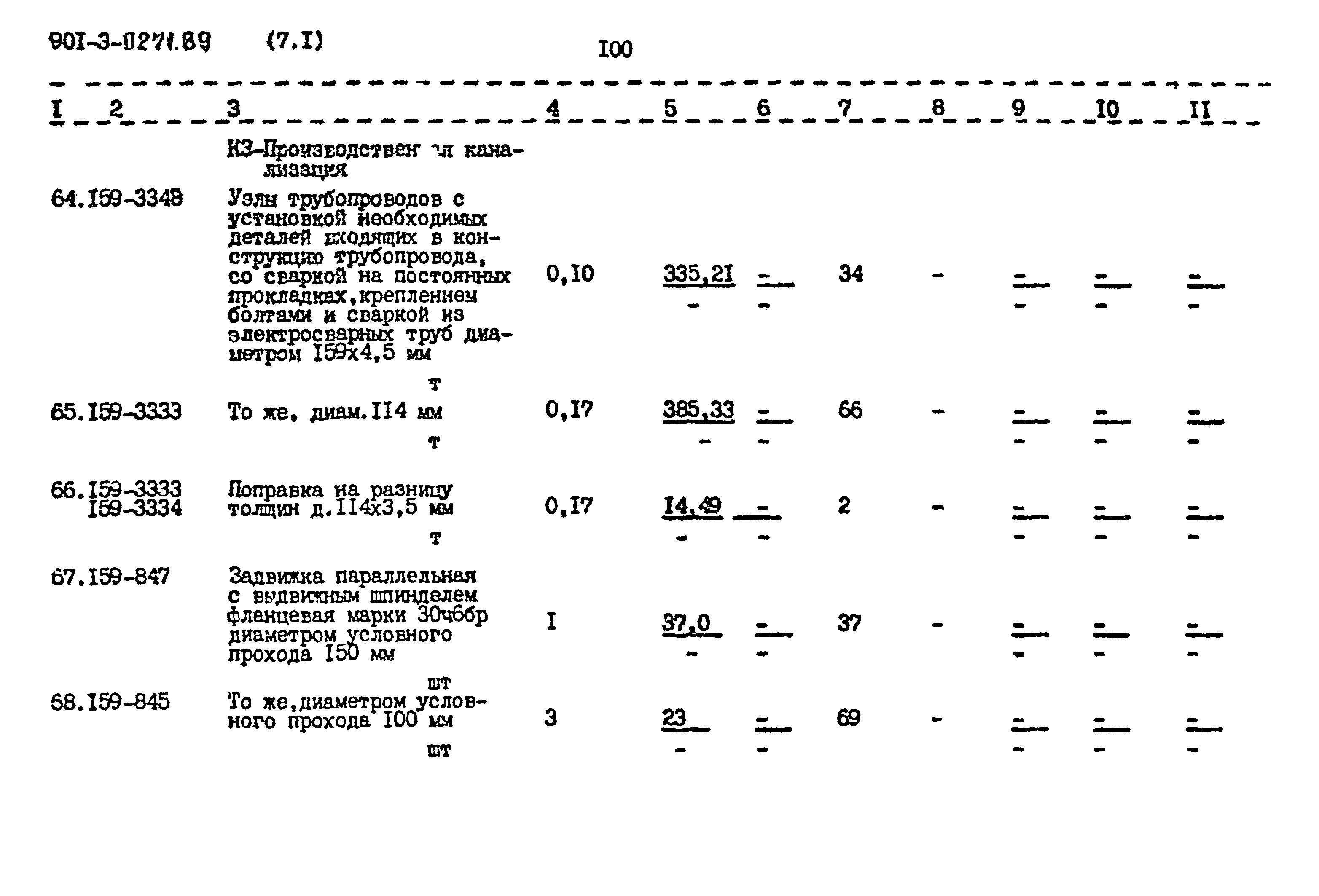 Типовые проектные решения 901-3-0271.89
