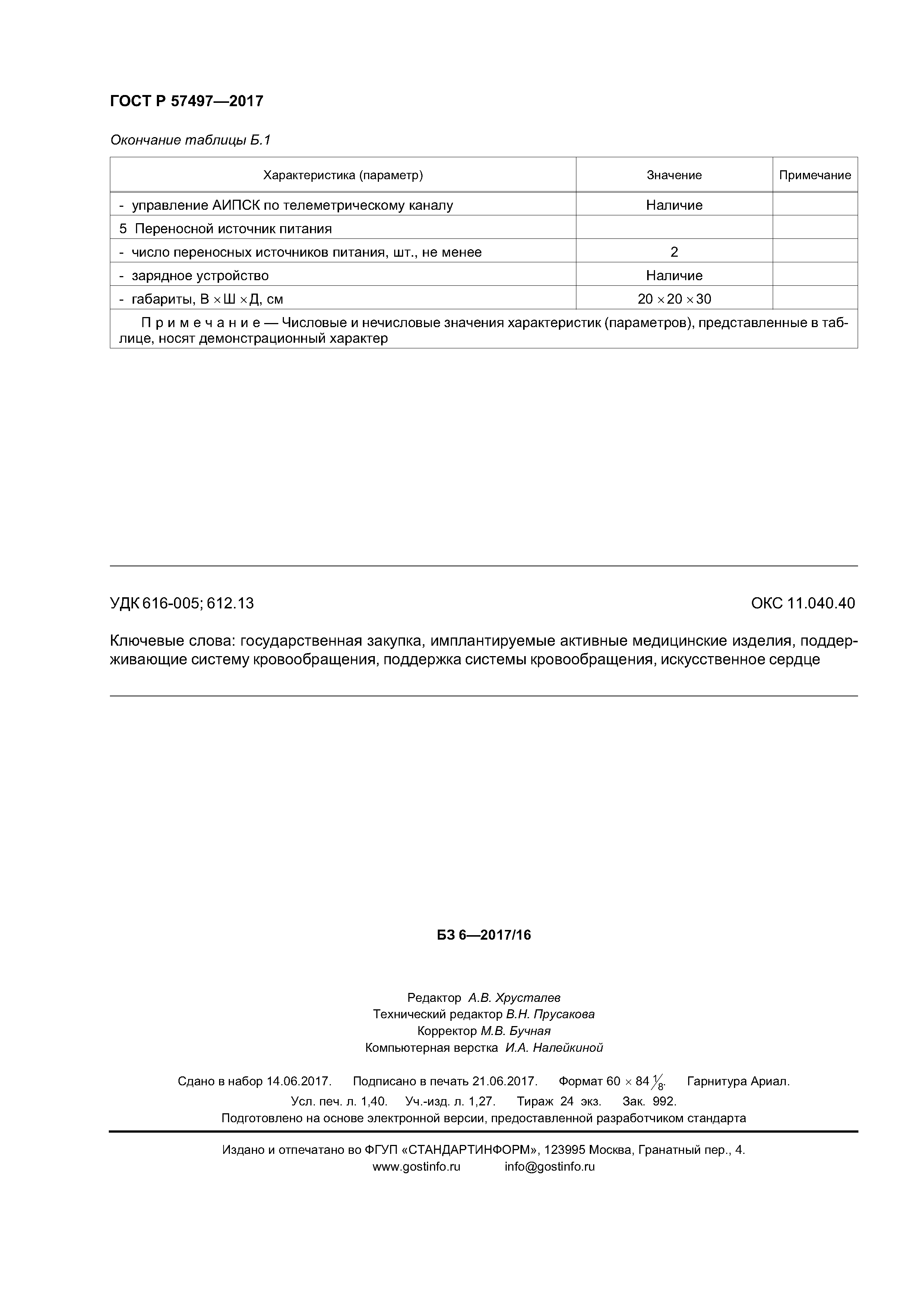 ГОСТ Р 57497-2017