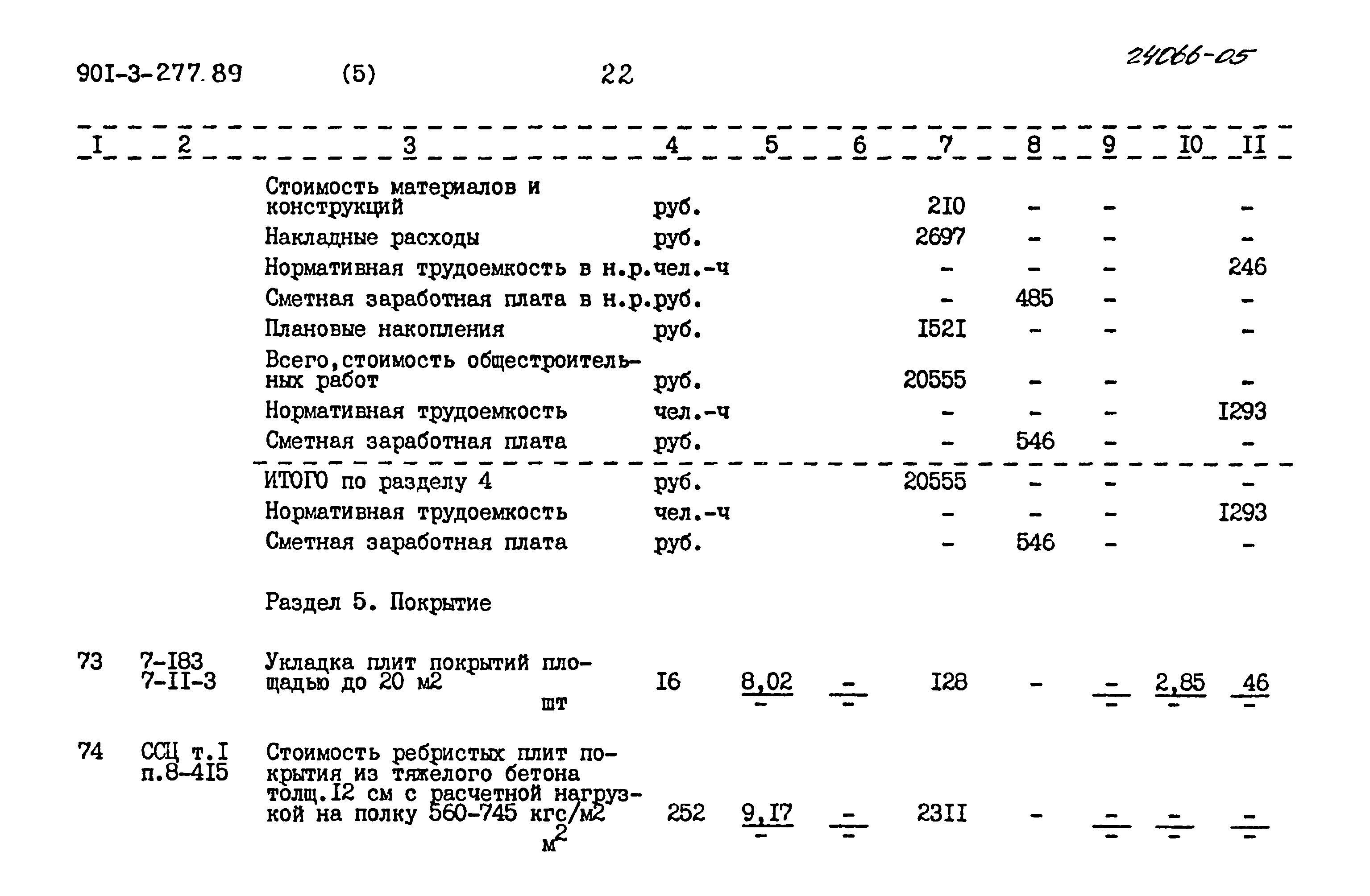 Типовой проект 901-3-277.89