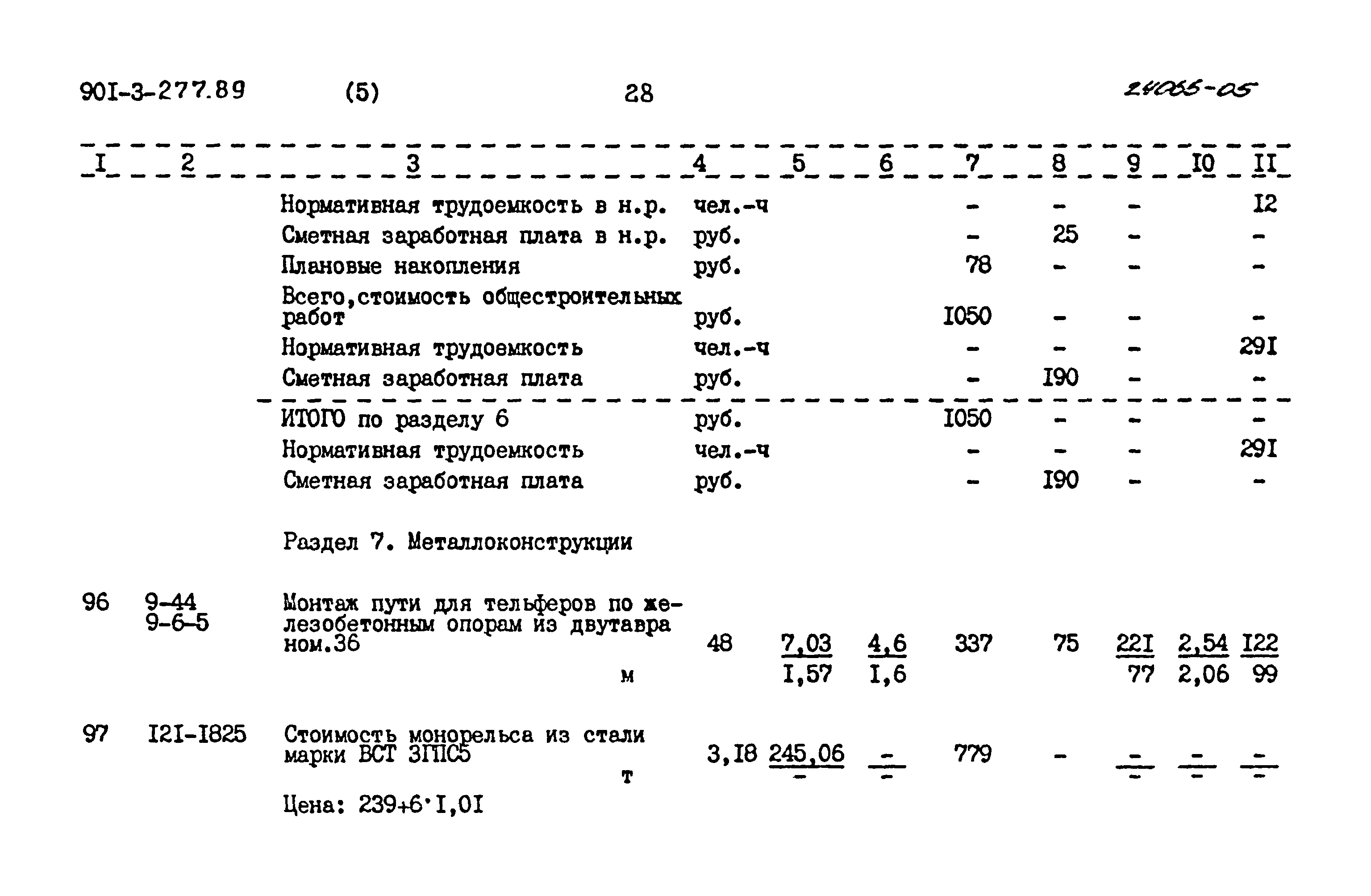 Типовой проект 901-3-277.89