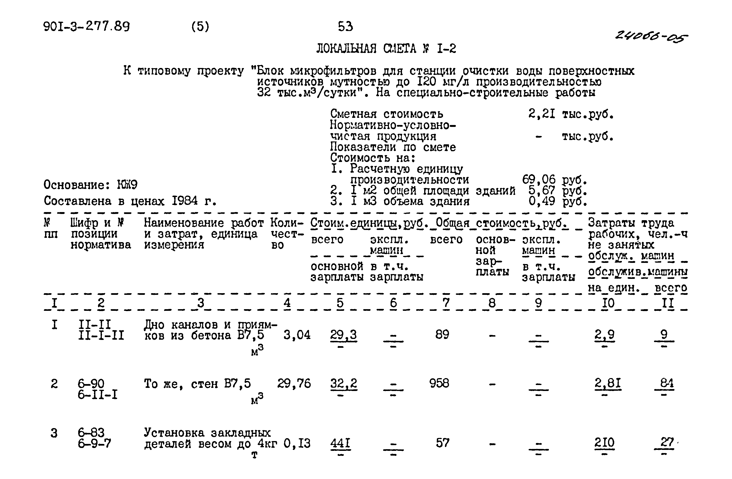 Типовой проект 901-3-277.89