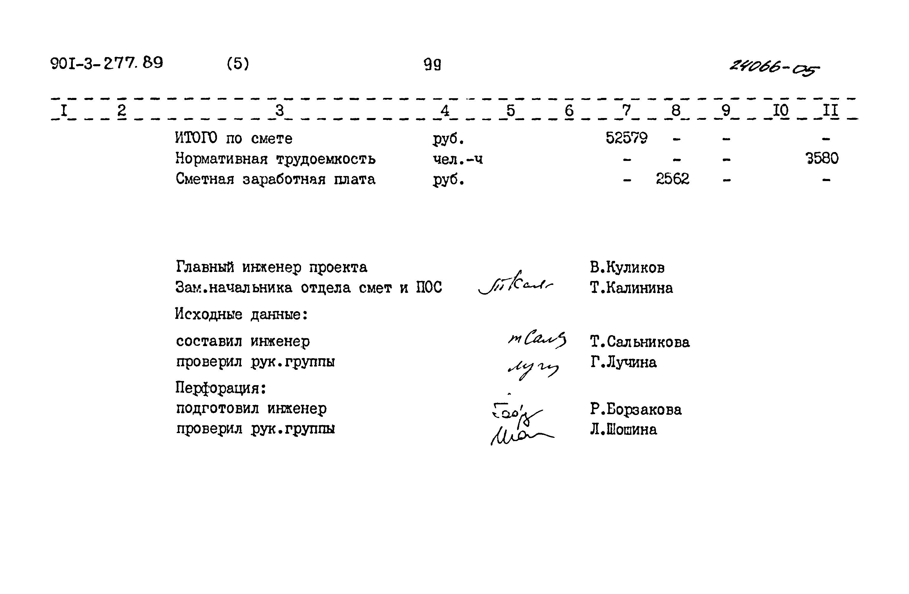 Типовой проект 901-3-277.89