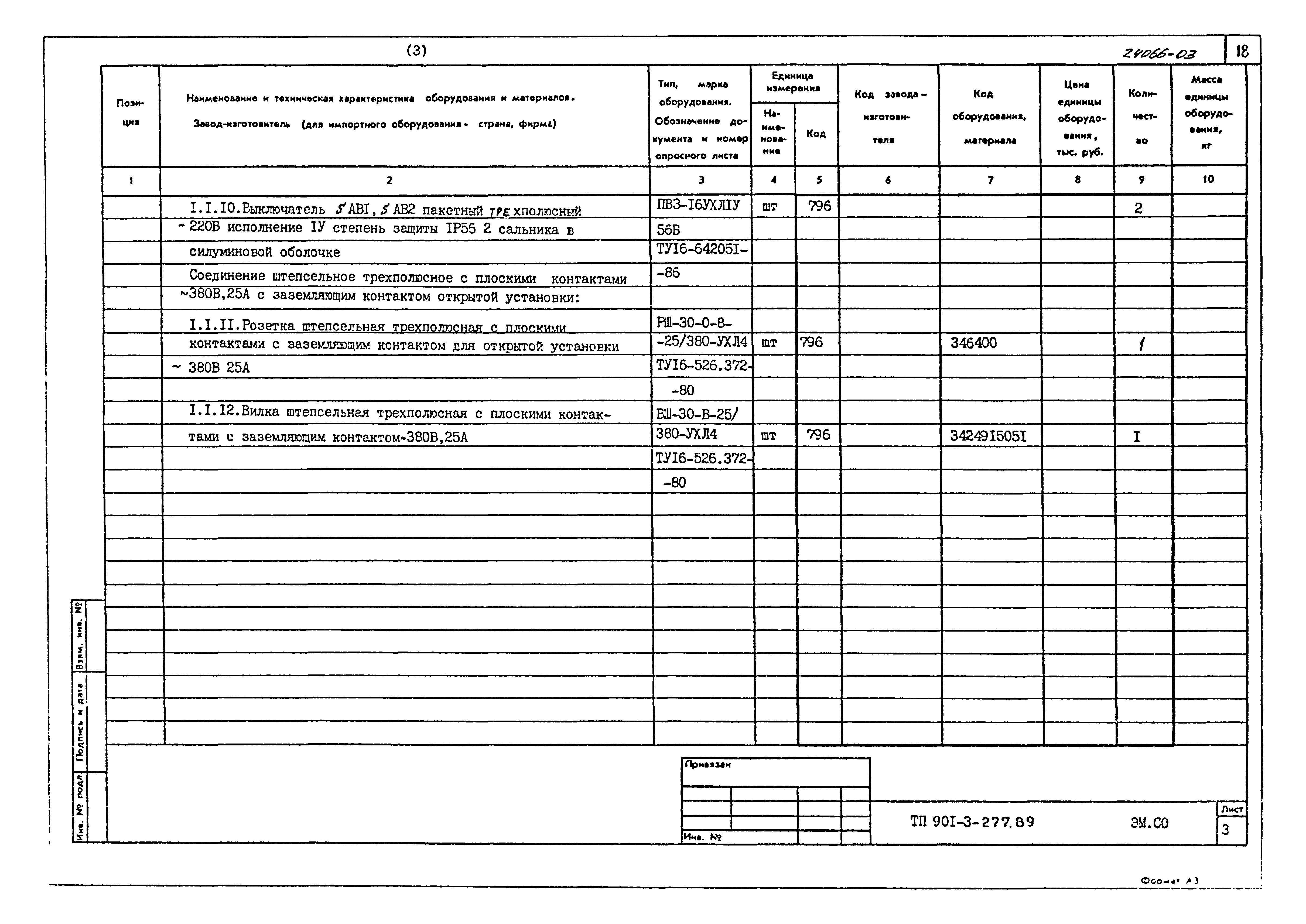Типовой проект 901-3-277.89