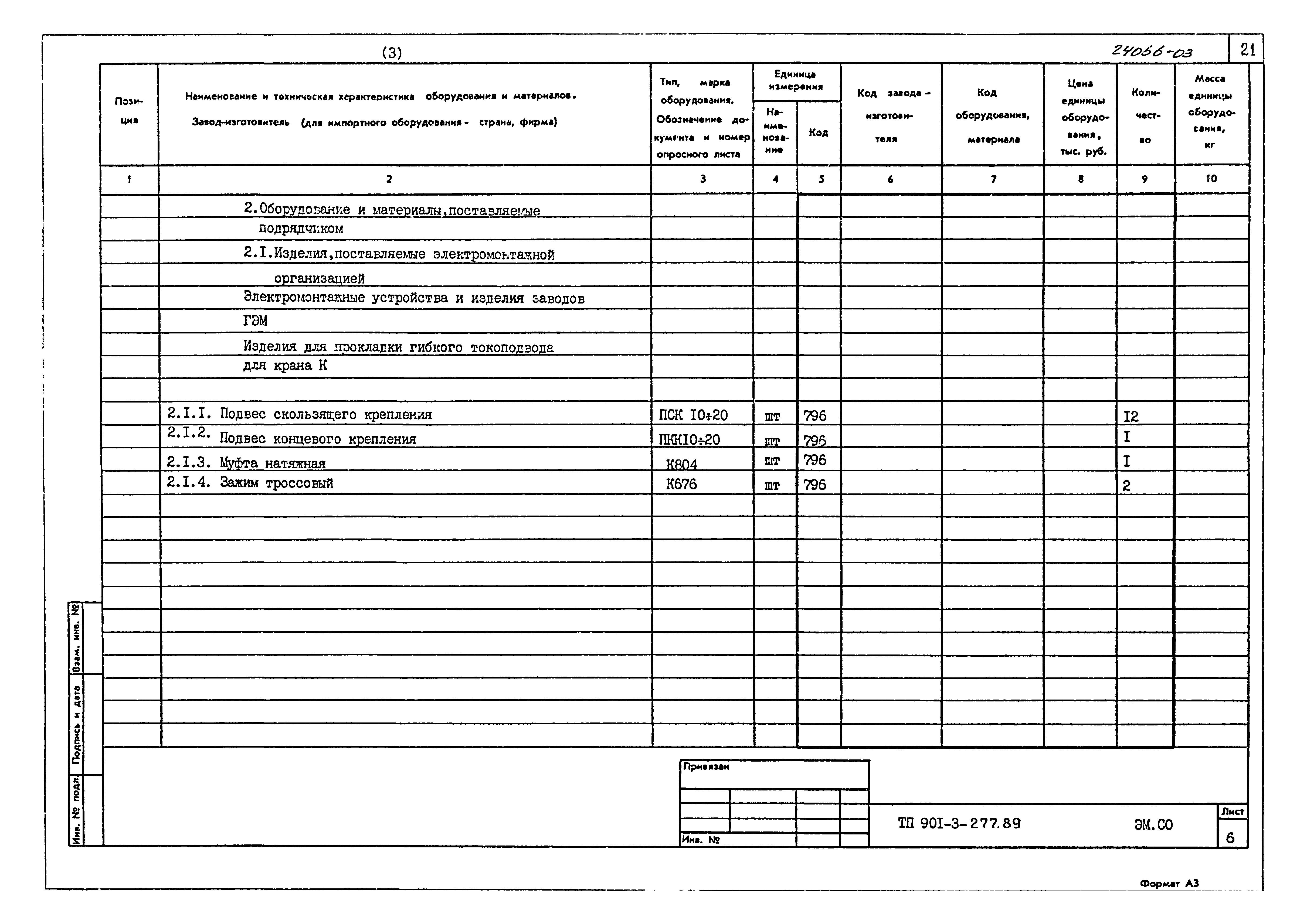 Типовой проект 901-3-277.89