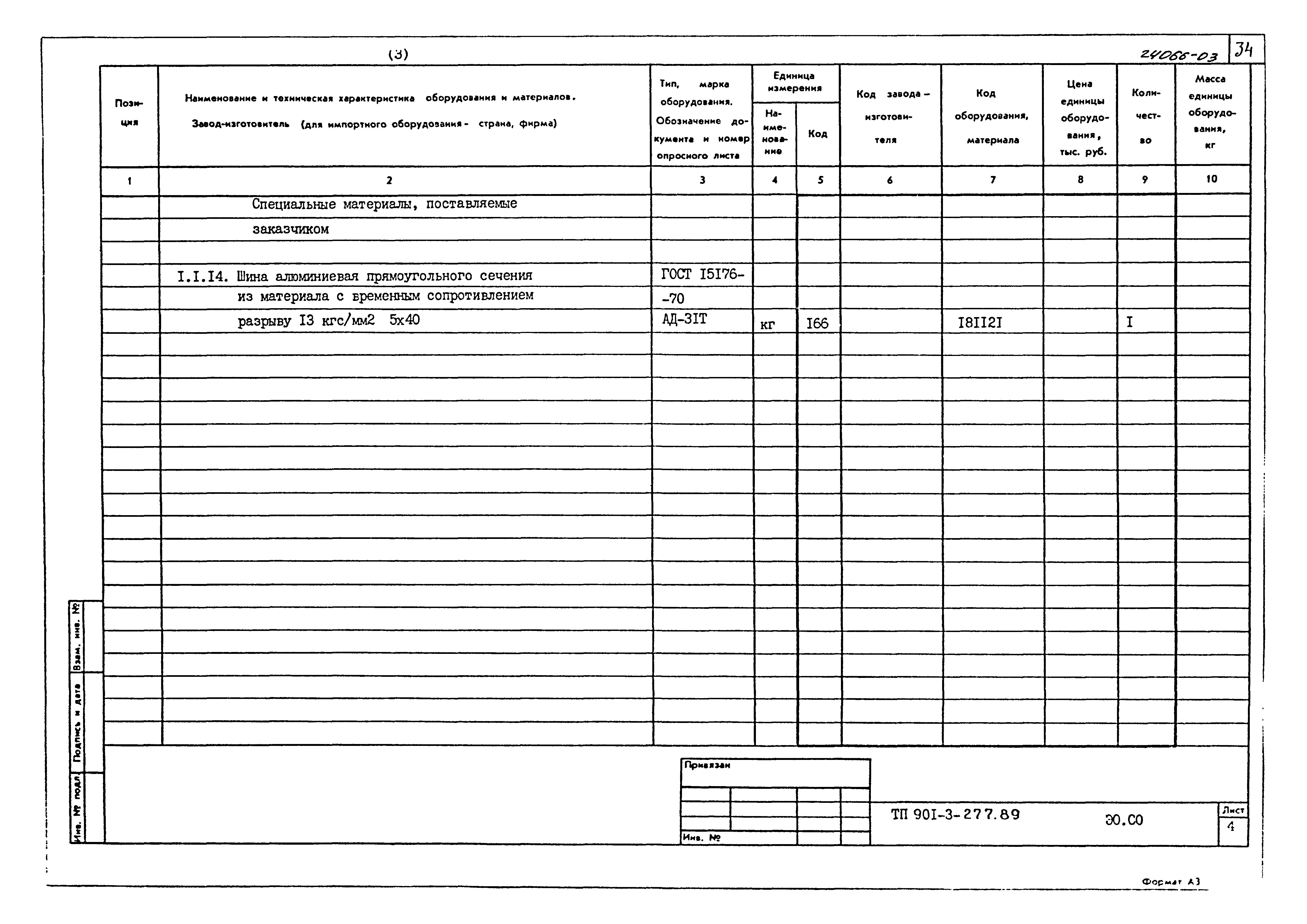 Типовой проект 901-3-277.89