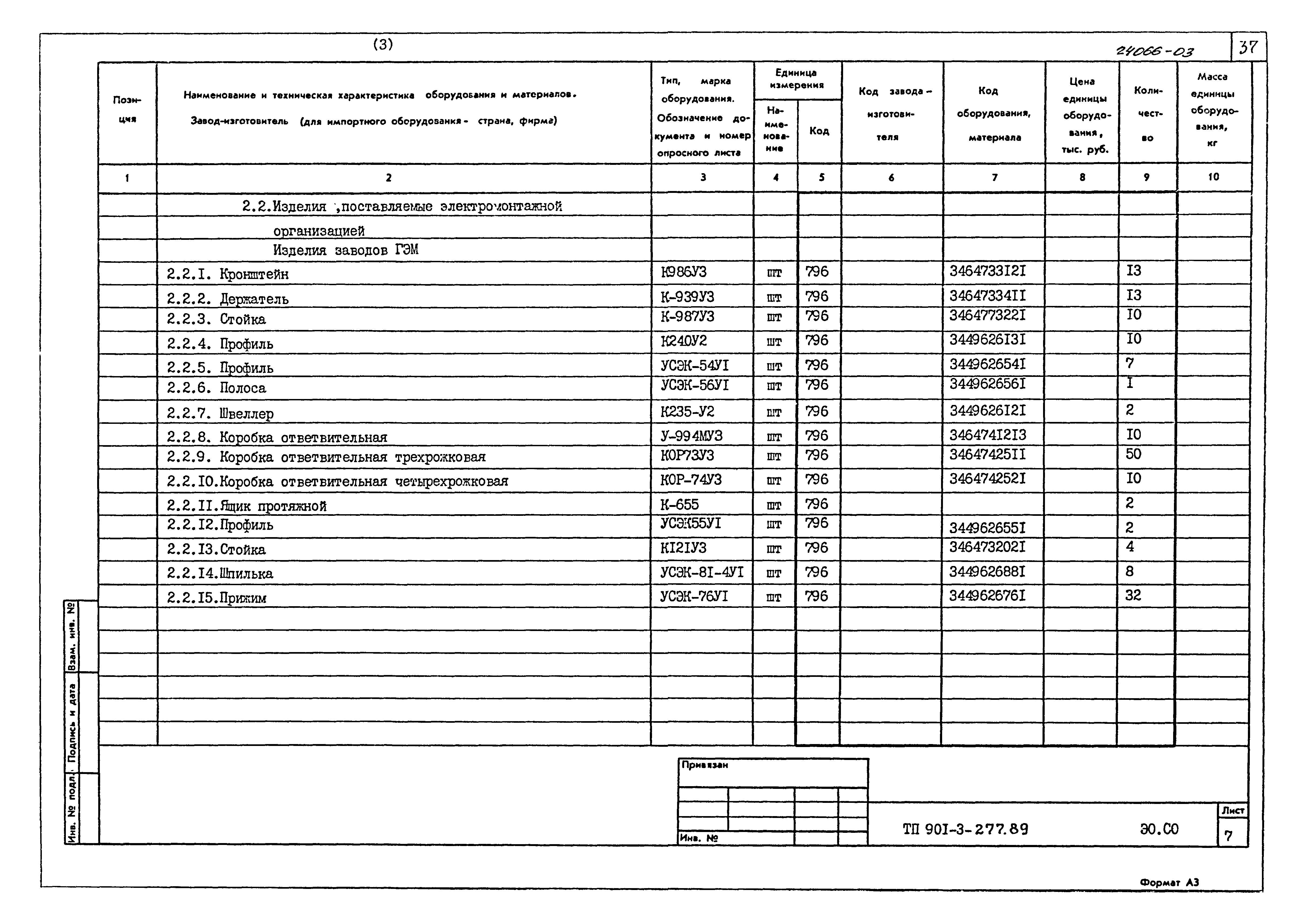 Типовой проект 901-3-277.89