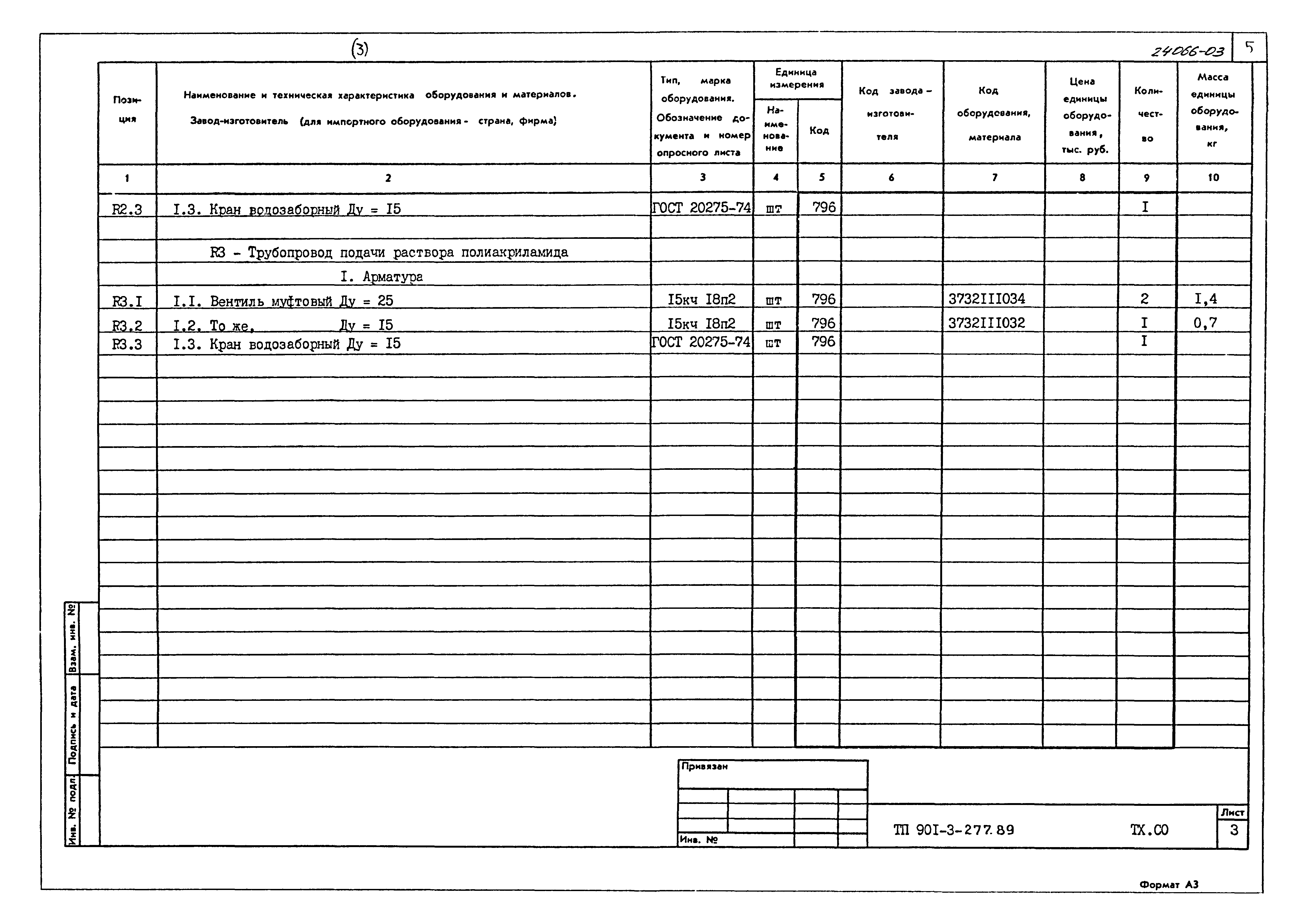 Типовой проект 901-3-277.89