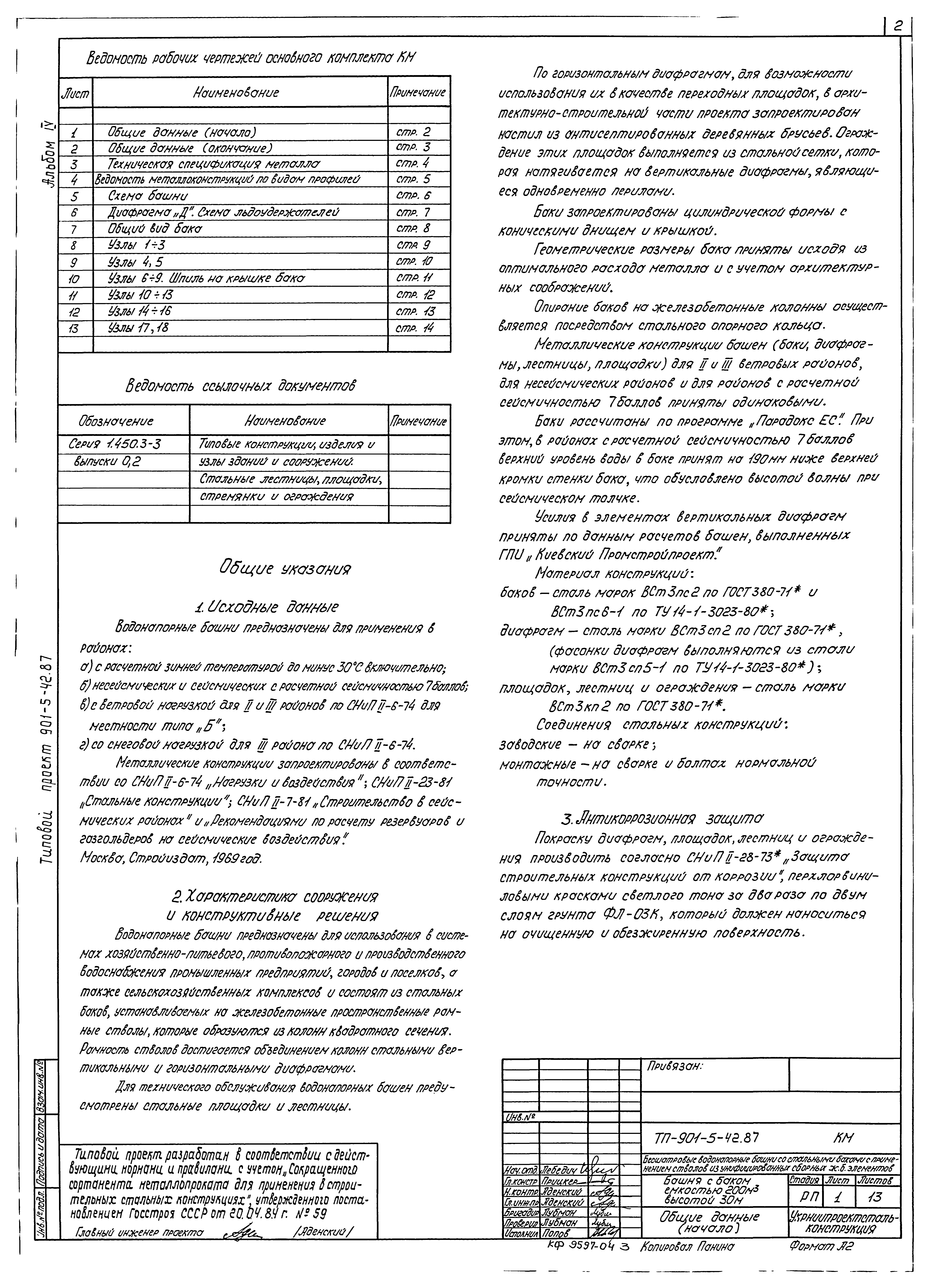 Типовой проект 901-5-42.87