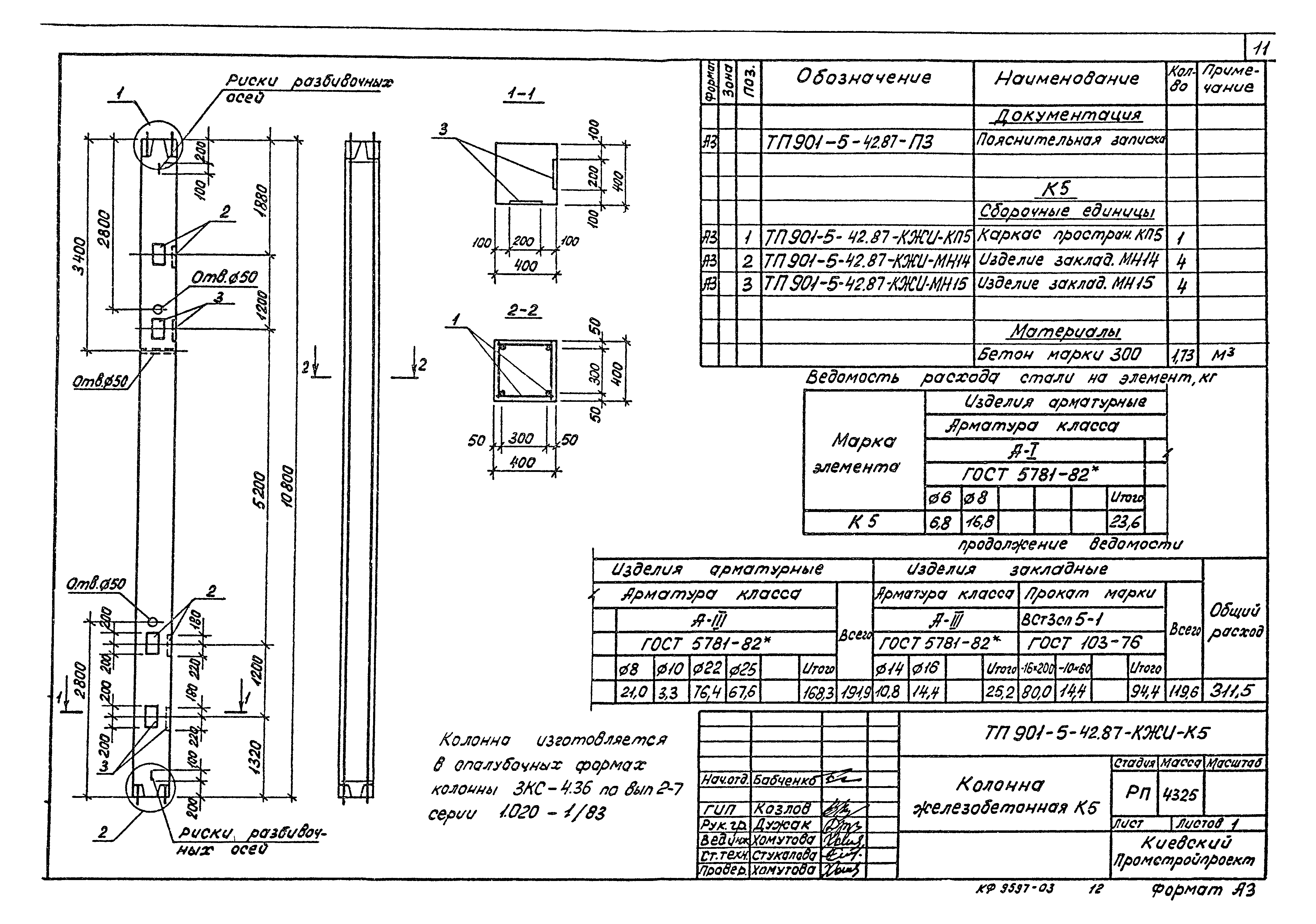 Типовой проект 901-5-42.87