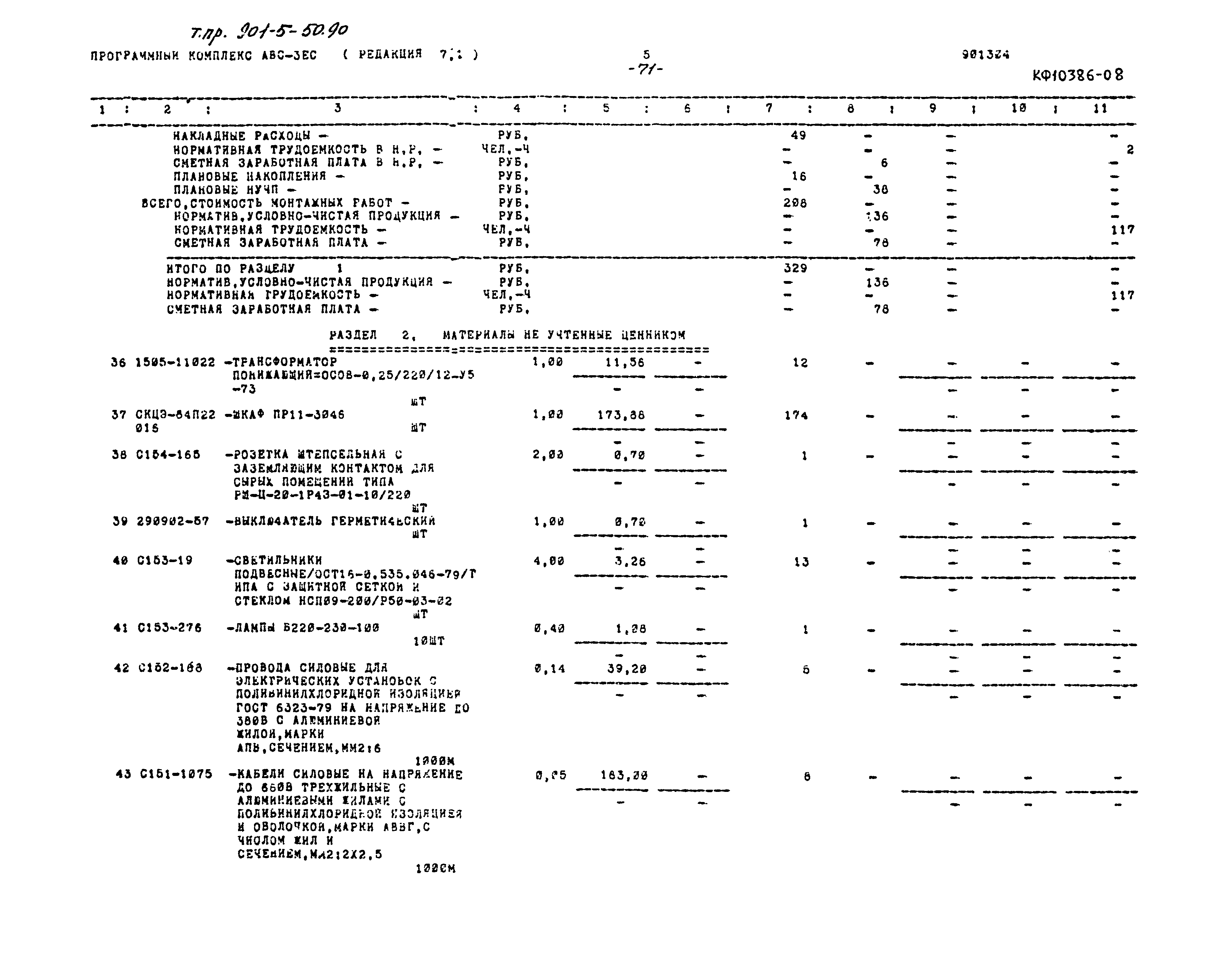 Типовой проект 901-5-50.90