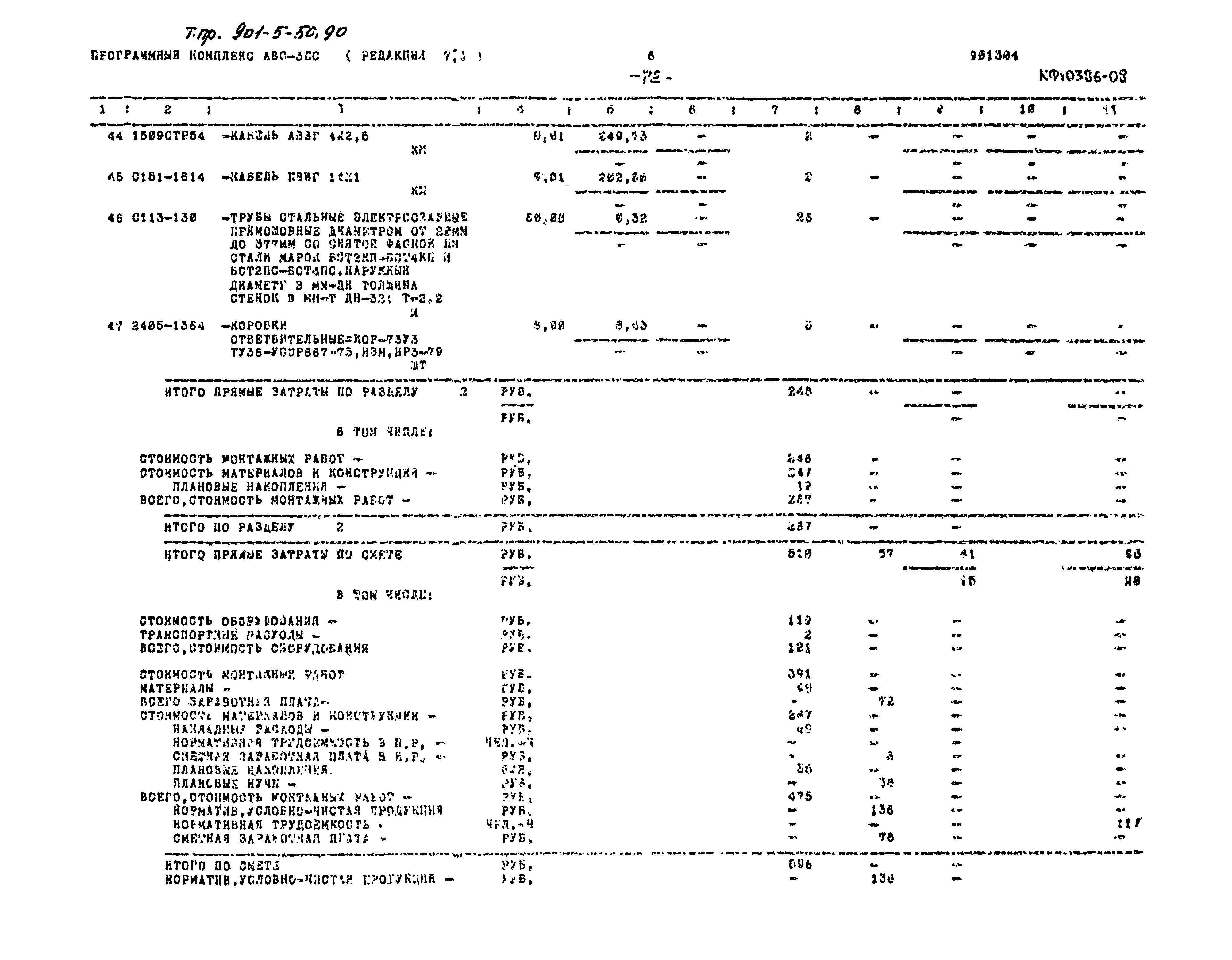 Типовой проект 901-5-50.90