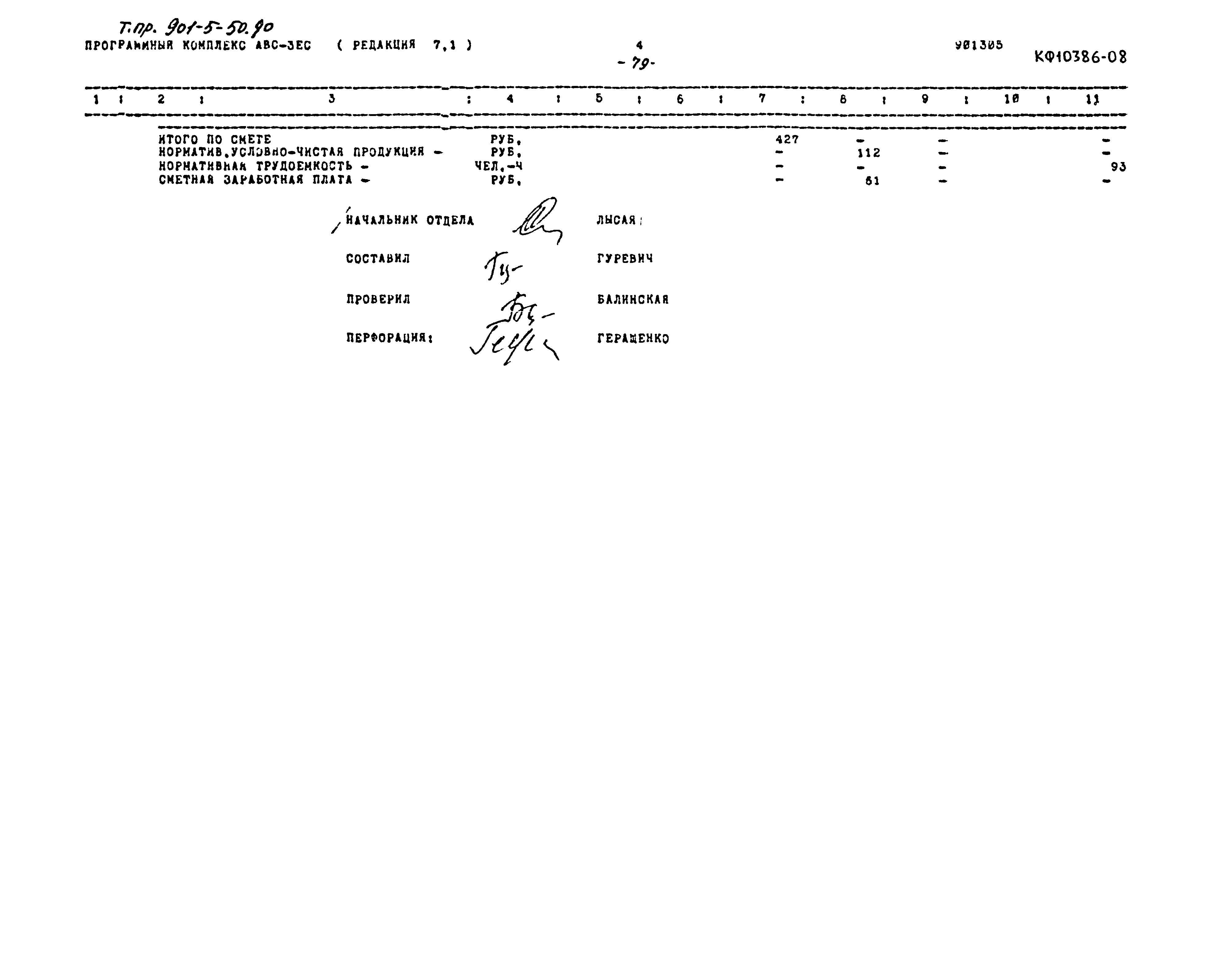 Типовой проект 901-5-50.90
