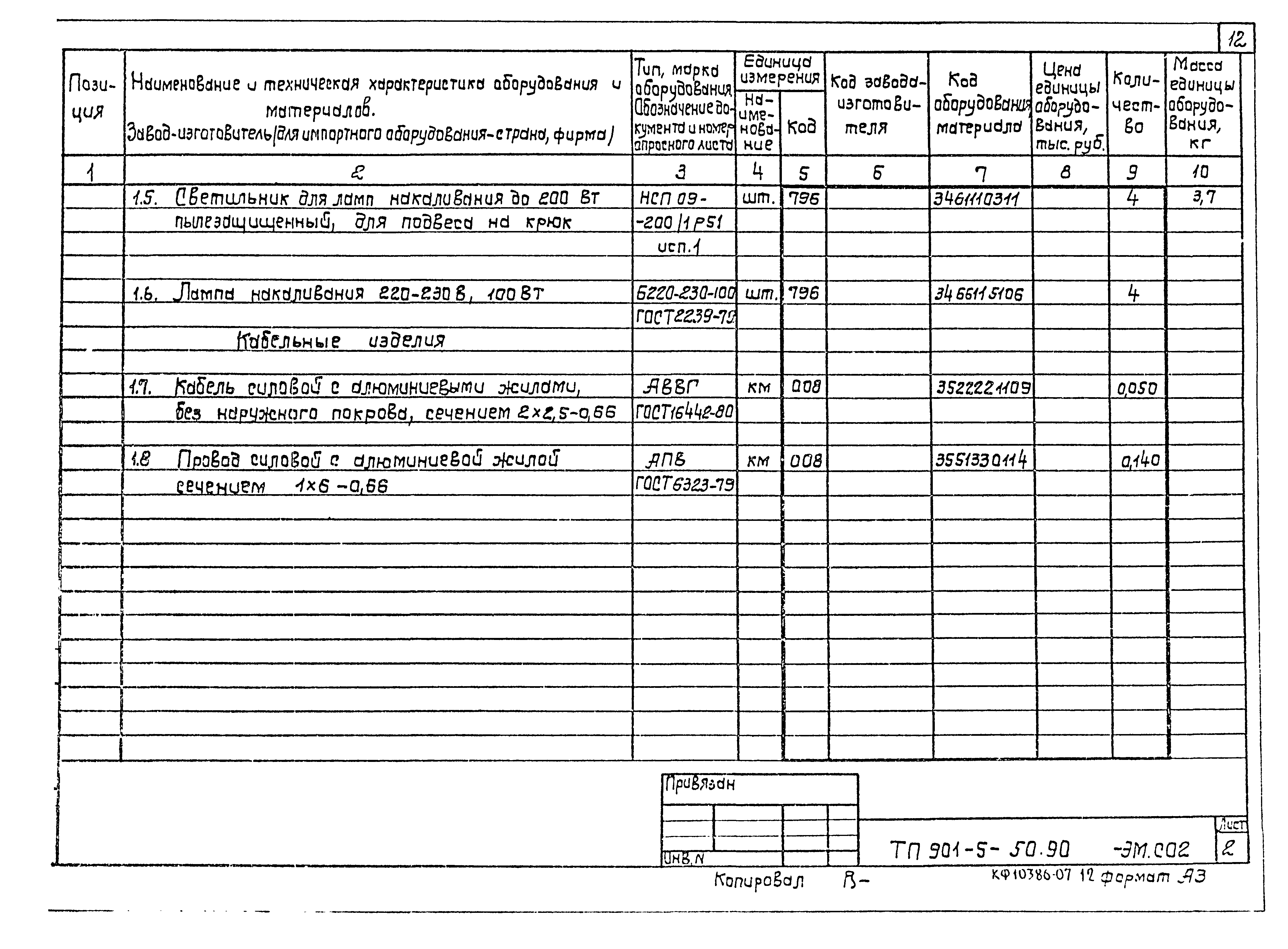 Типовой проект 901-5-50.90
