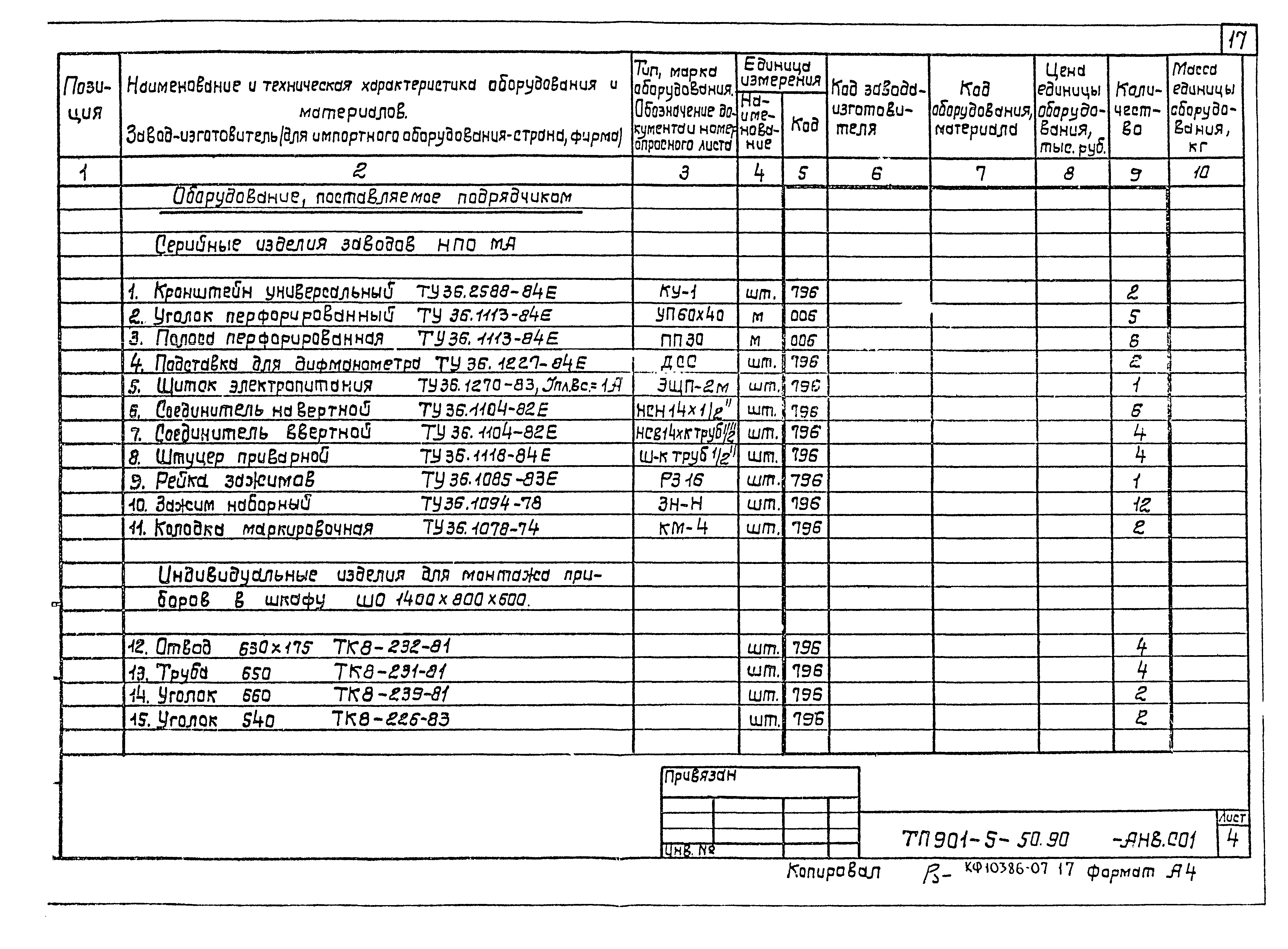 Типовой проект 901-5-50.90