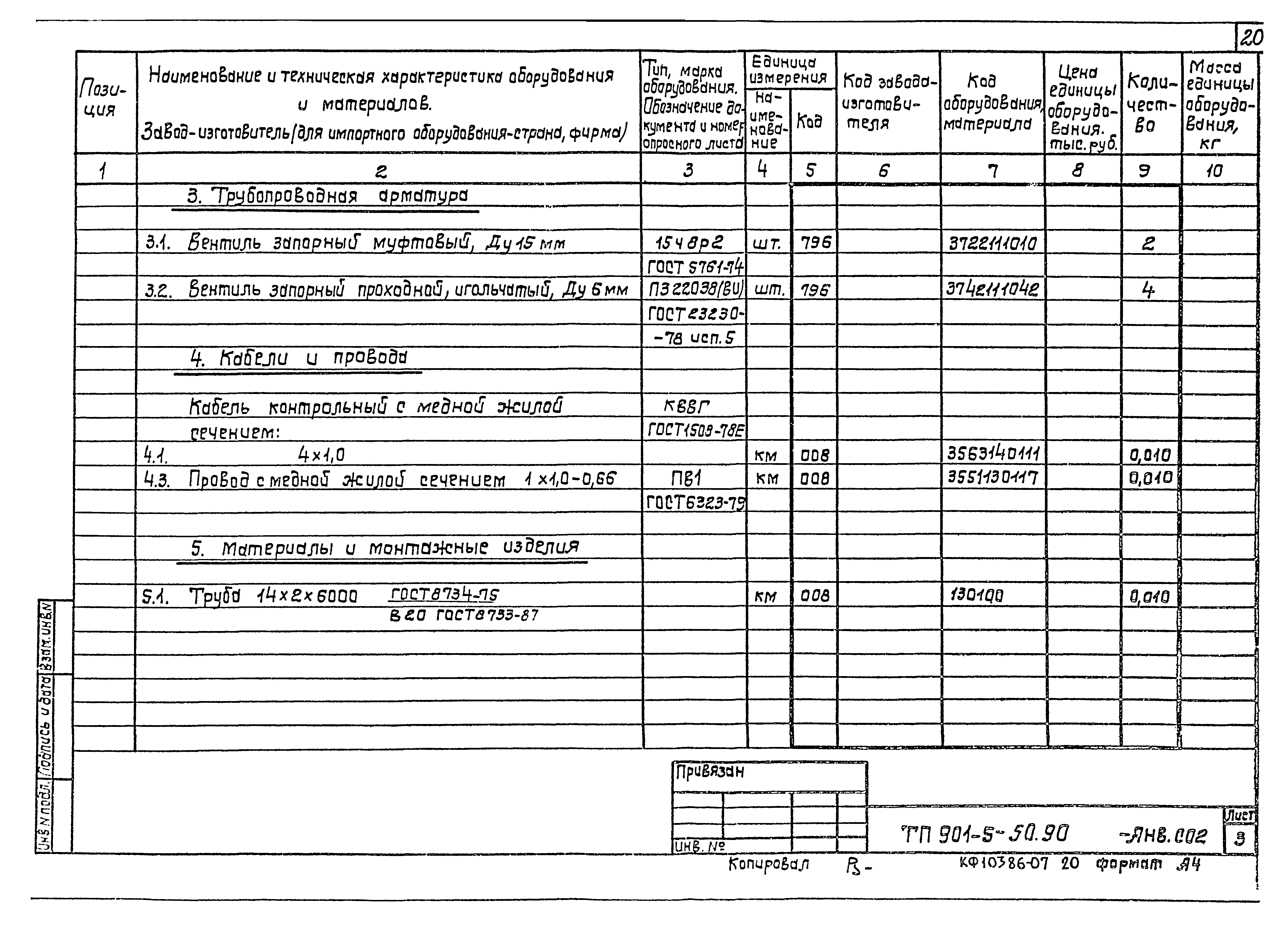 Типовой проект 901-5-50.90