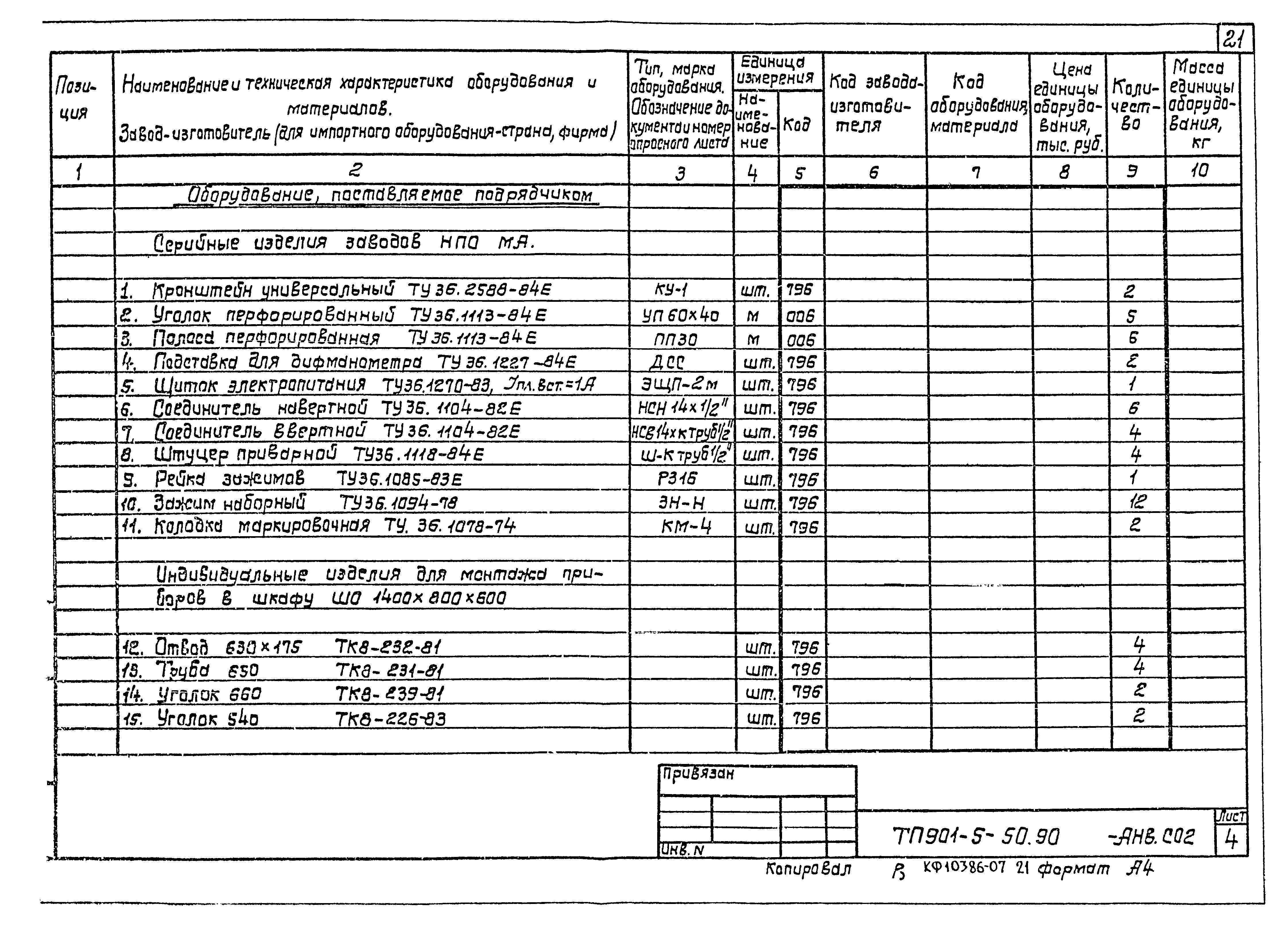 Типовой проект 901-5-50.90
