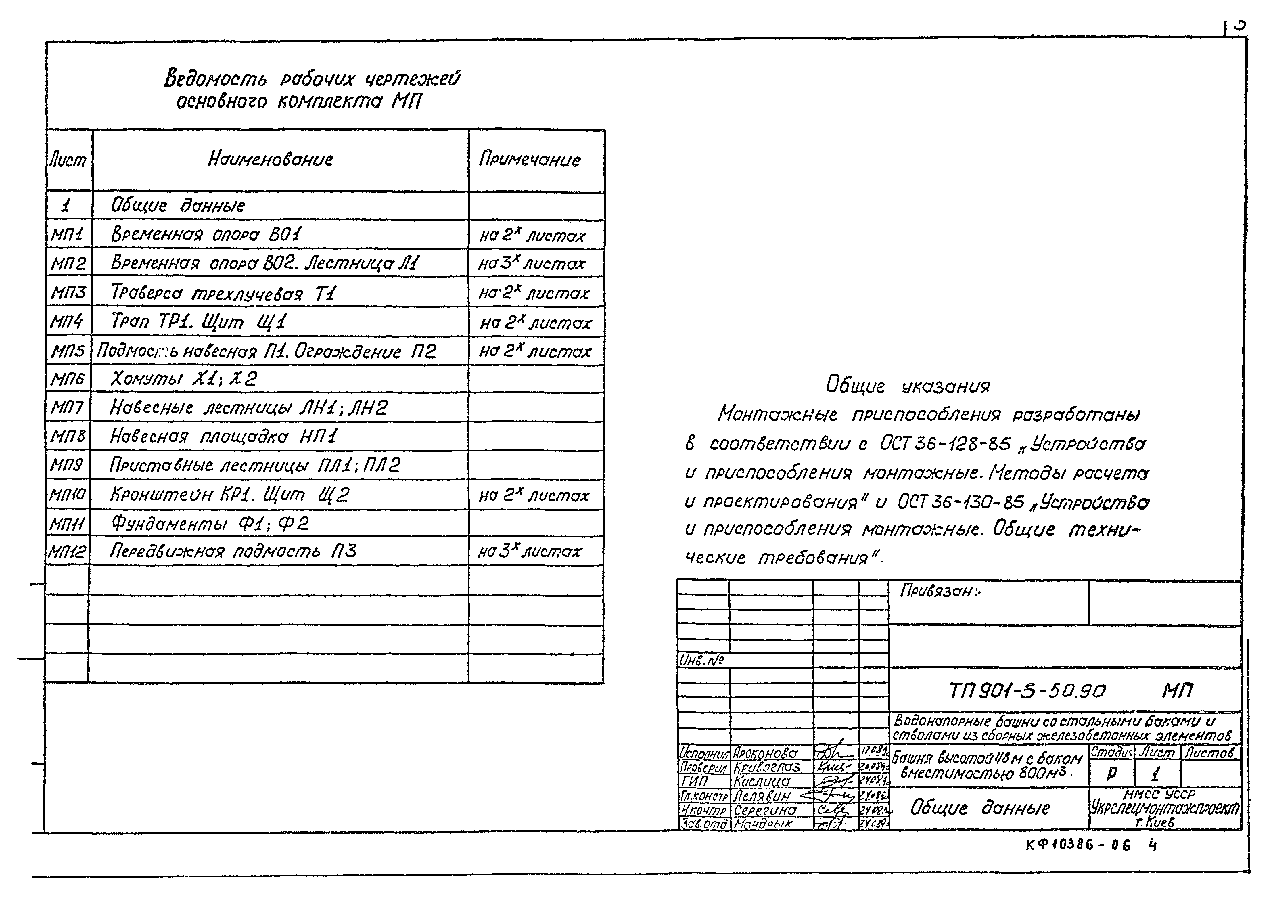 Типовой проект 901-5-50.90