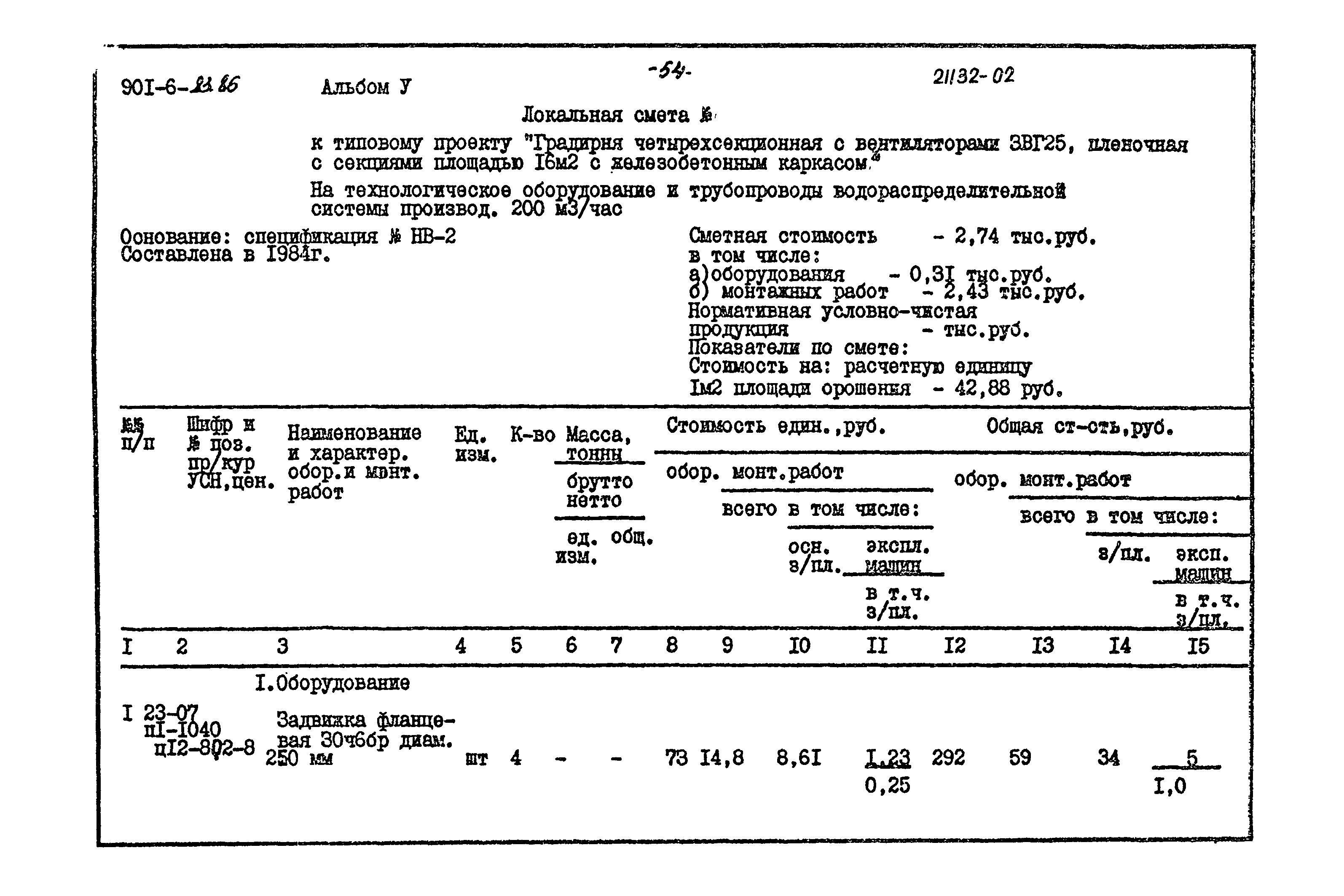 Типовой проект 901-6-83.86