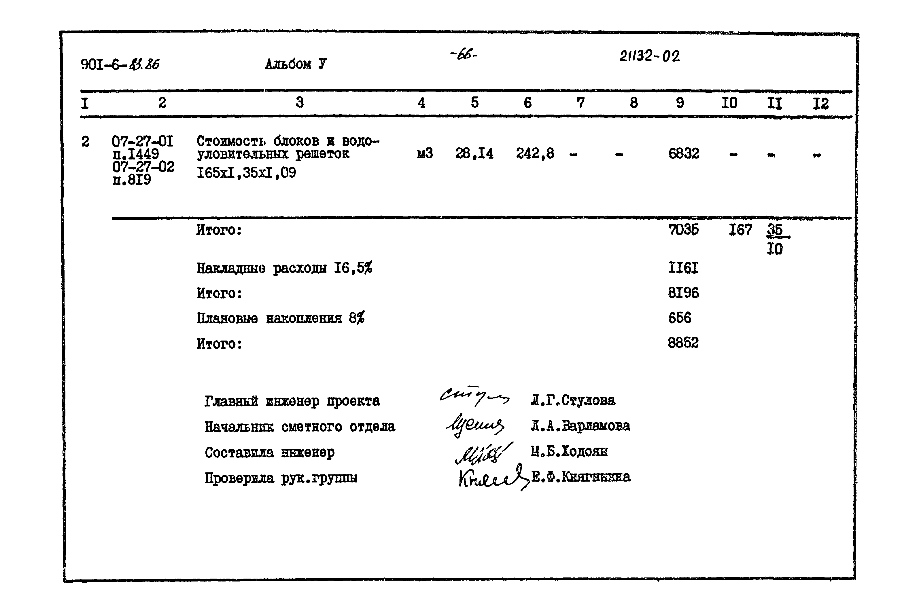 Типовой проект 901-6-83.86