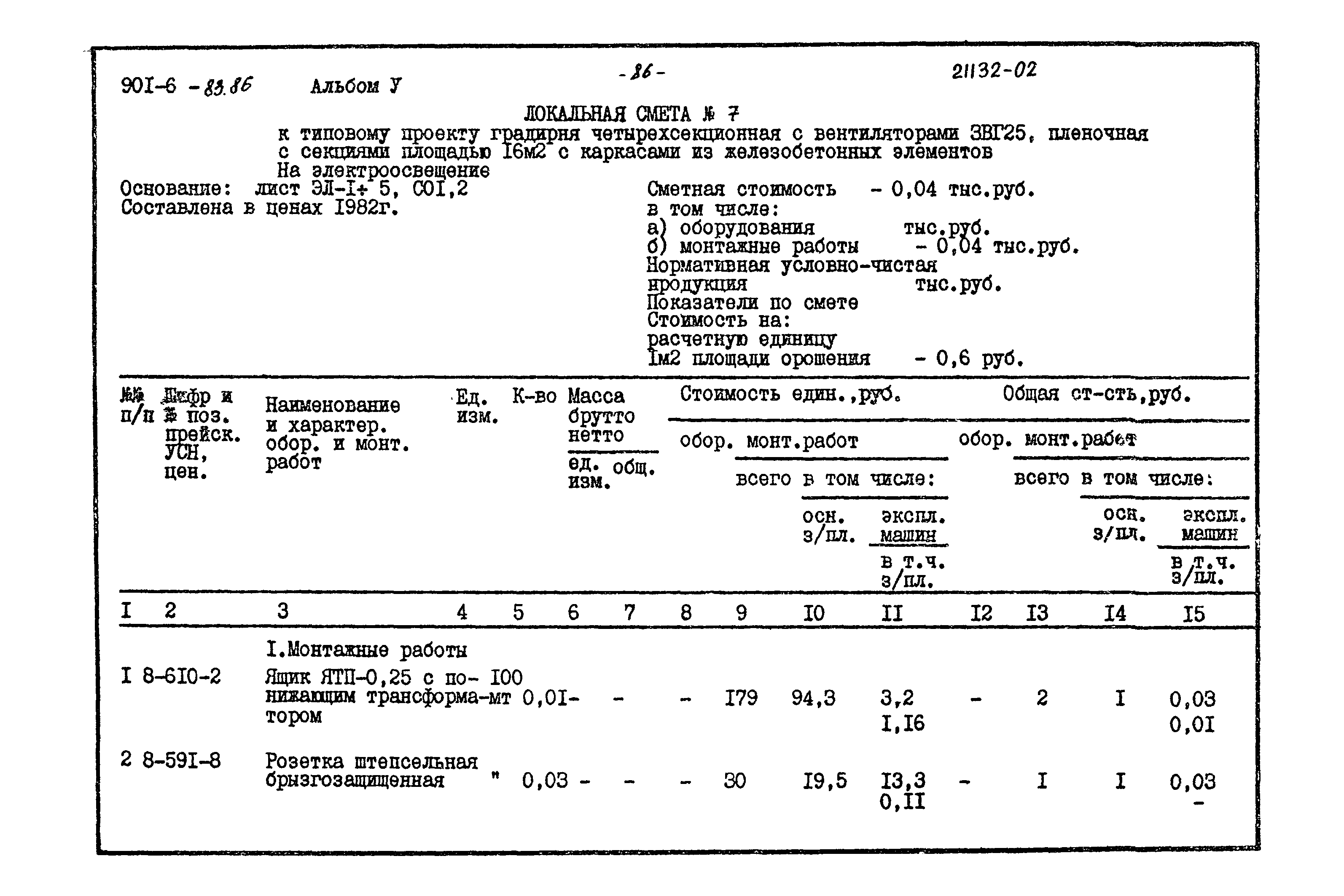 Типовой проект 901-6-83.86