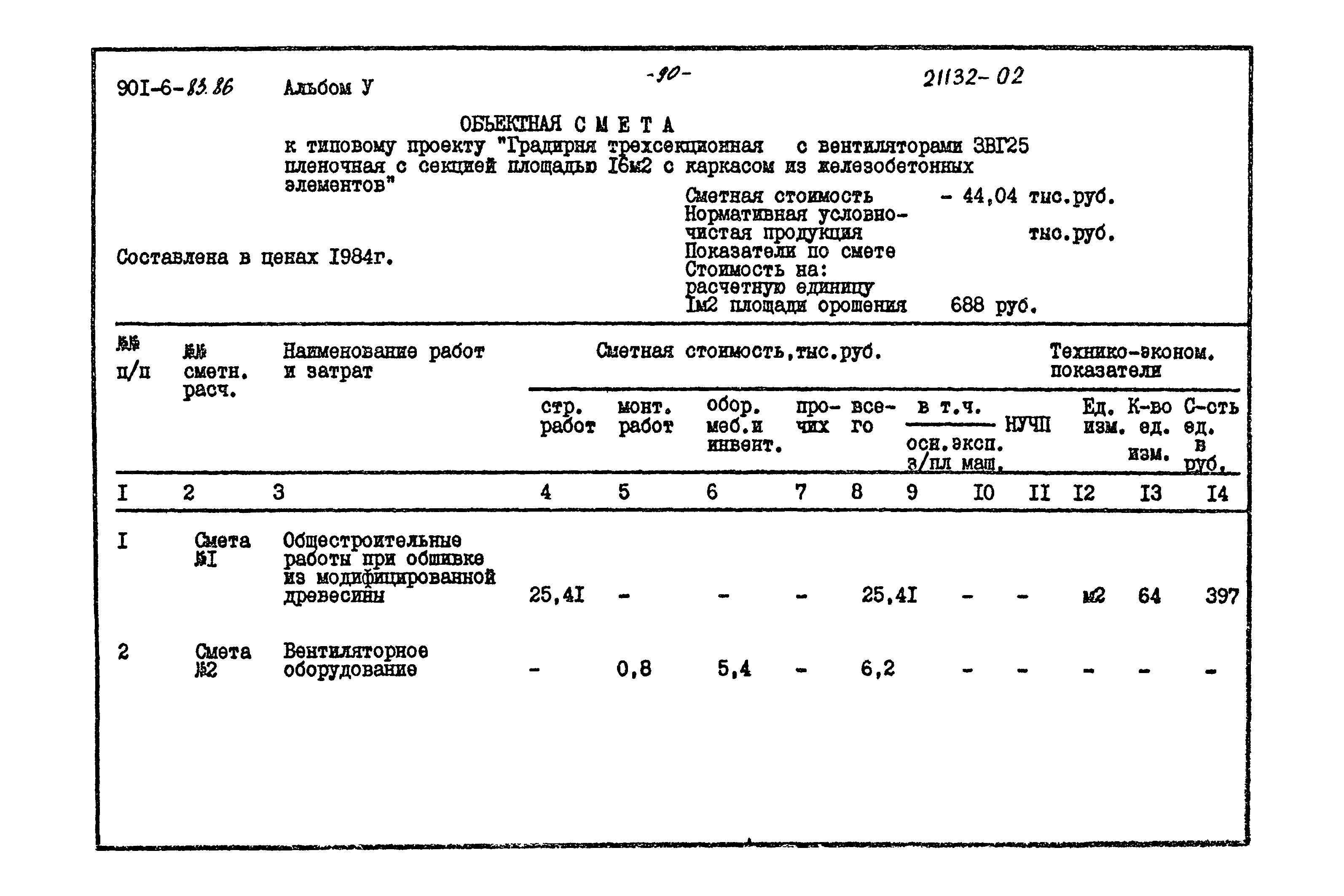 Типовой проект 901-6-83.86