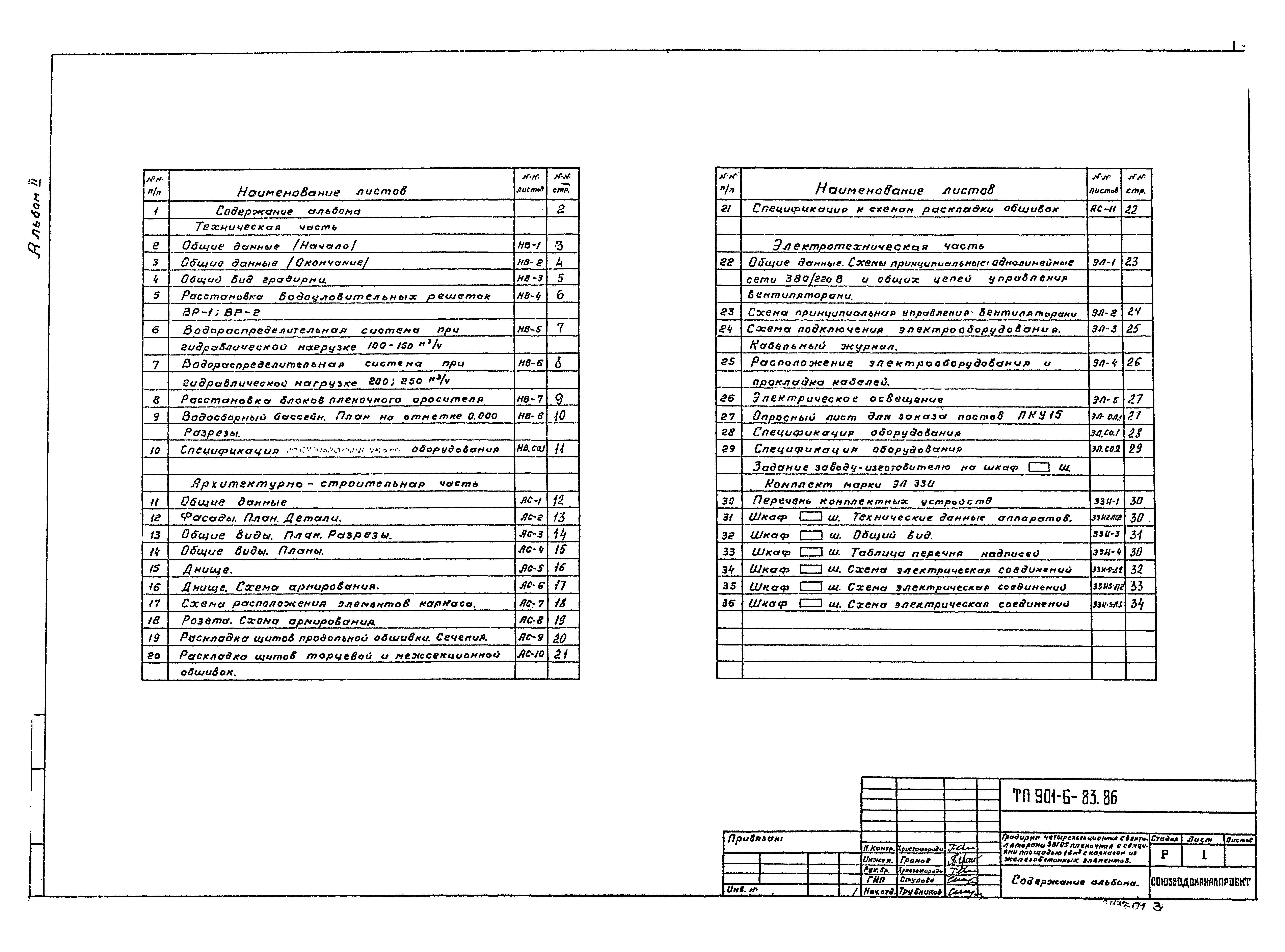 Типовой проект 901-6-83.86