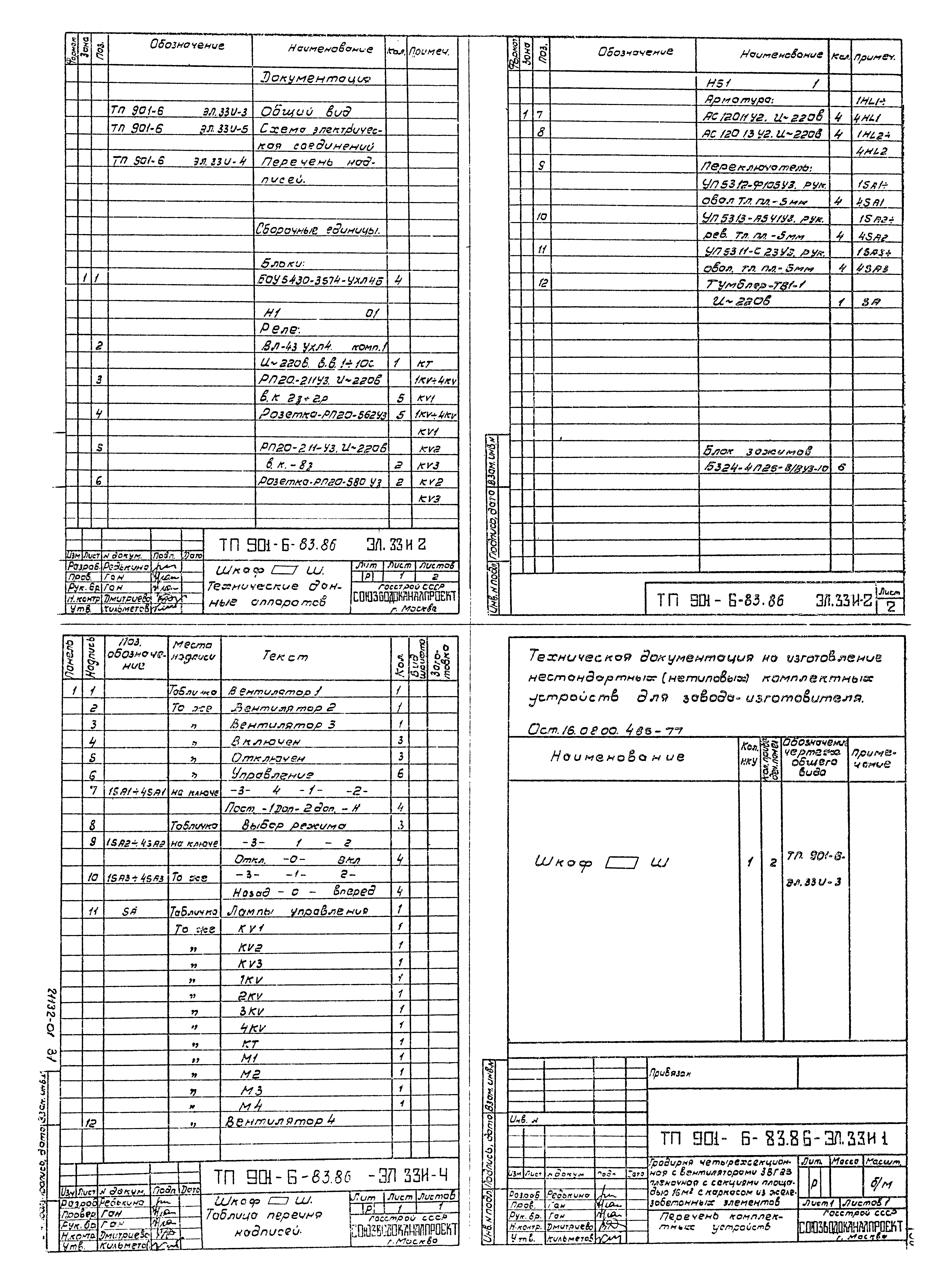 Типовой проект 901-6-83.86