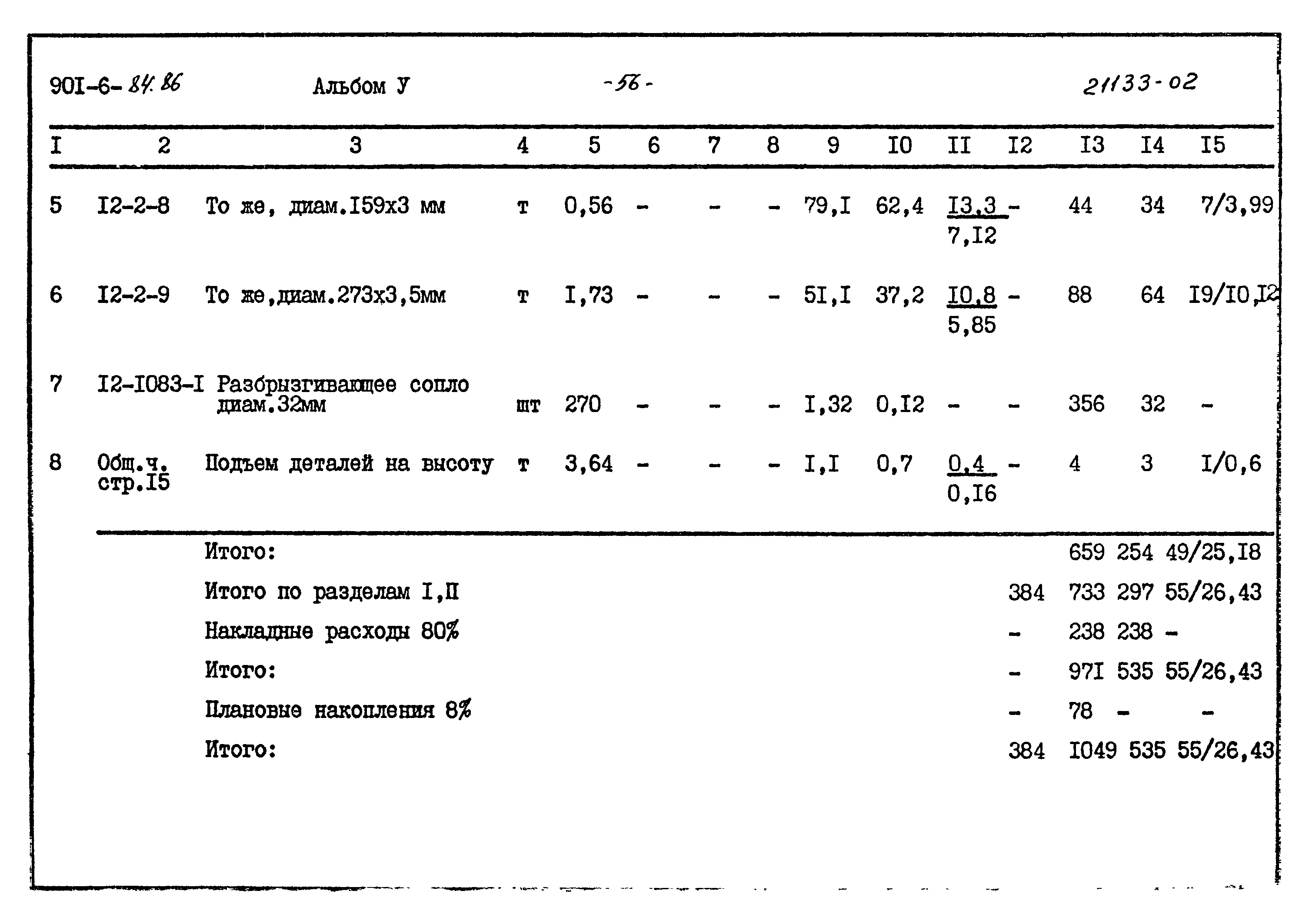 Типовой проект 901-6-84.86