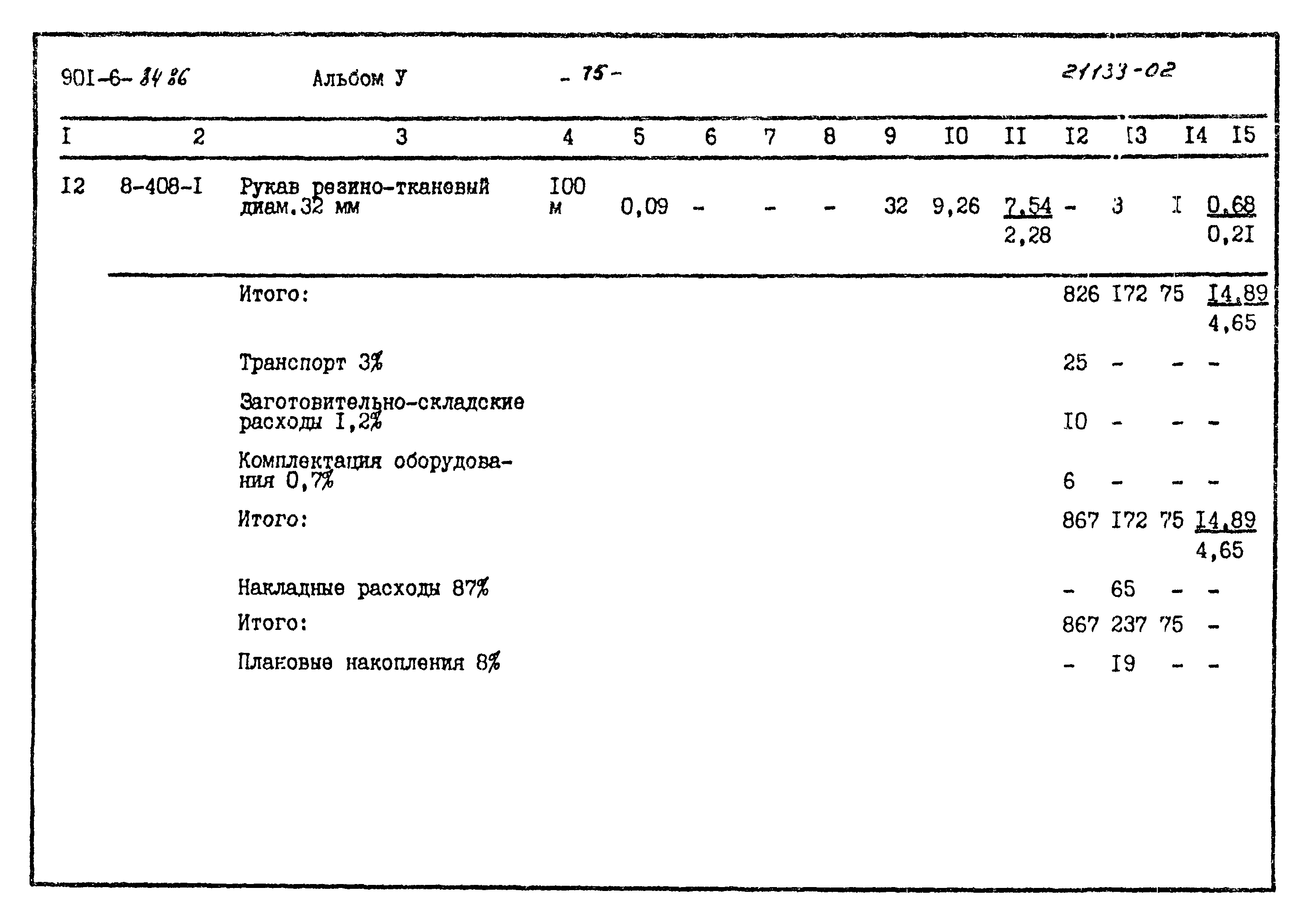 Типовой проект 901-6-84.86
