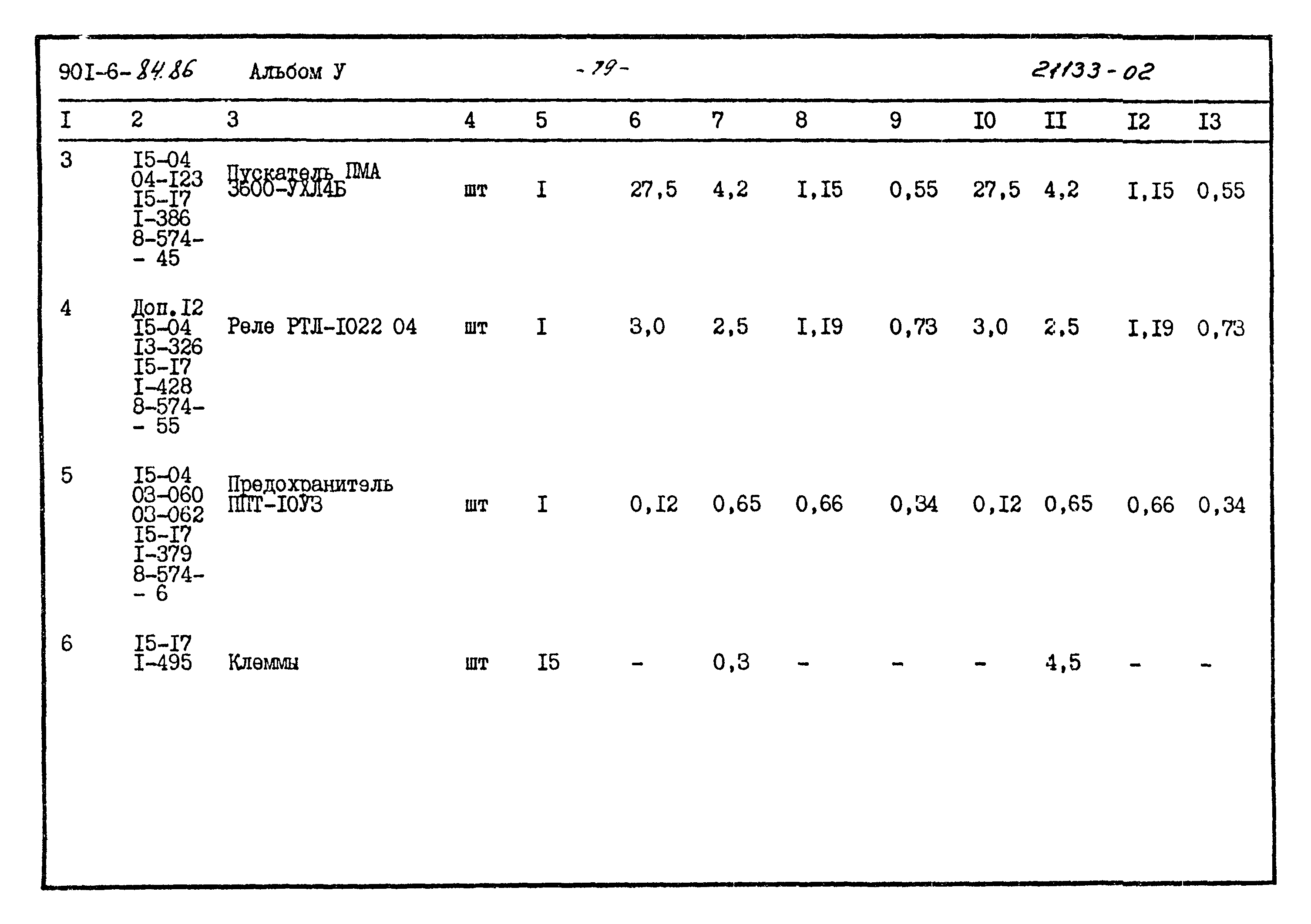 Типовой проект 901-6-84.86