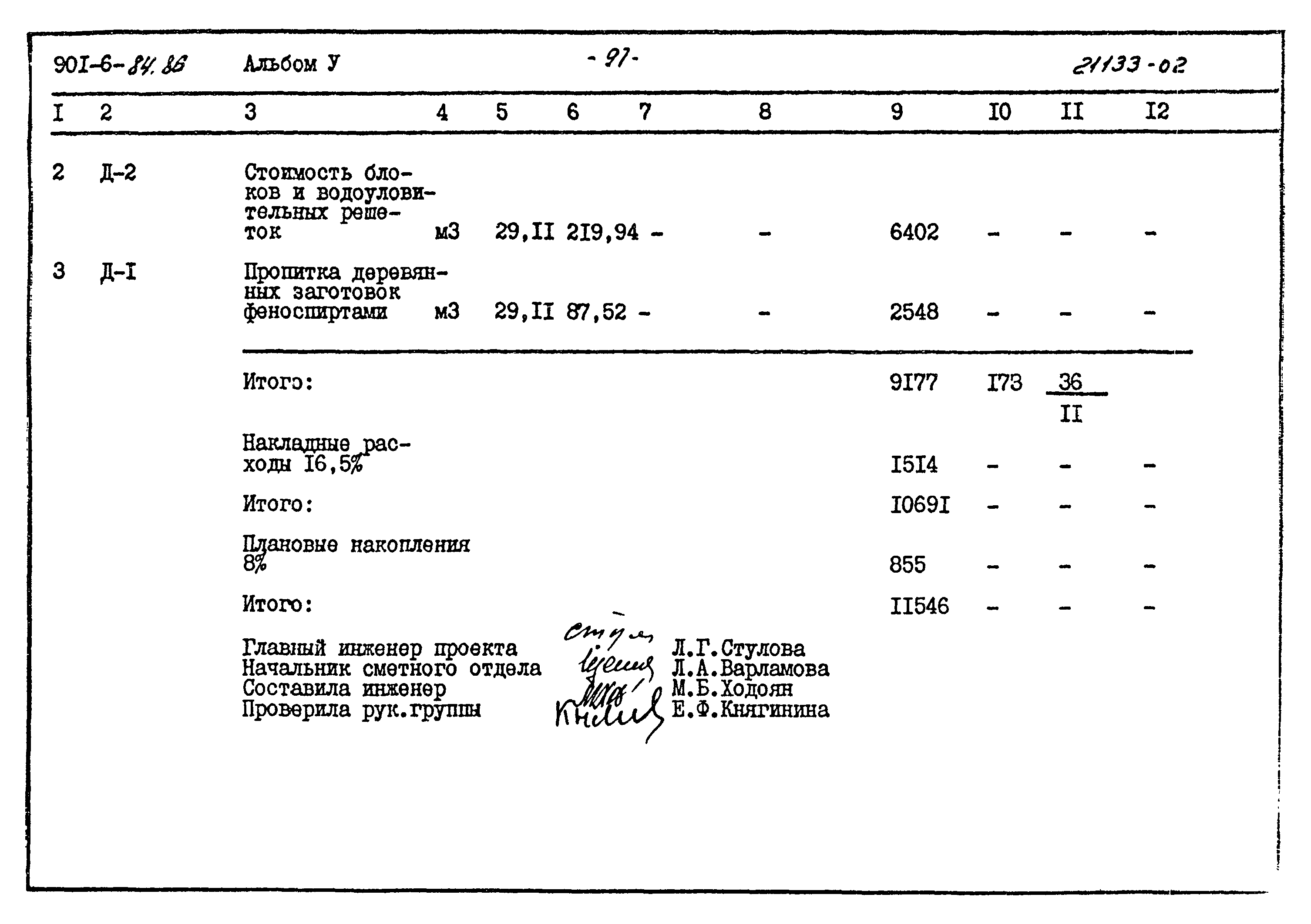 Типовой проект 901-6-84.86