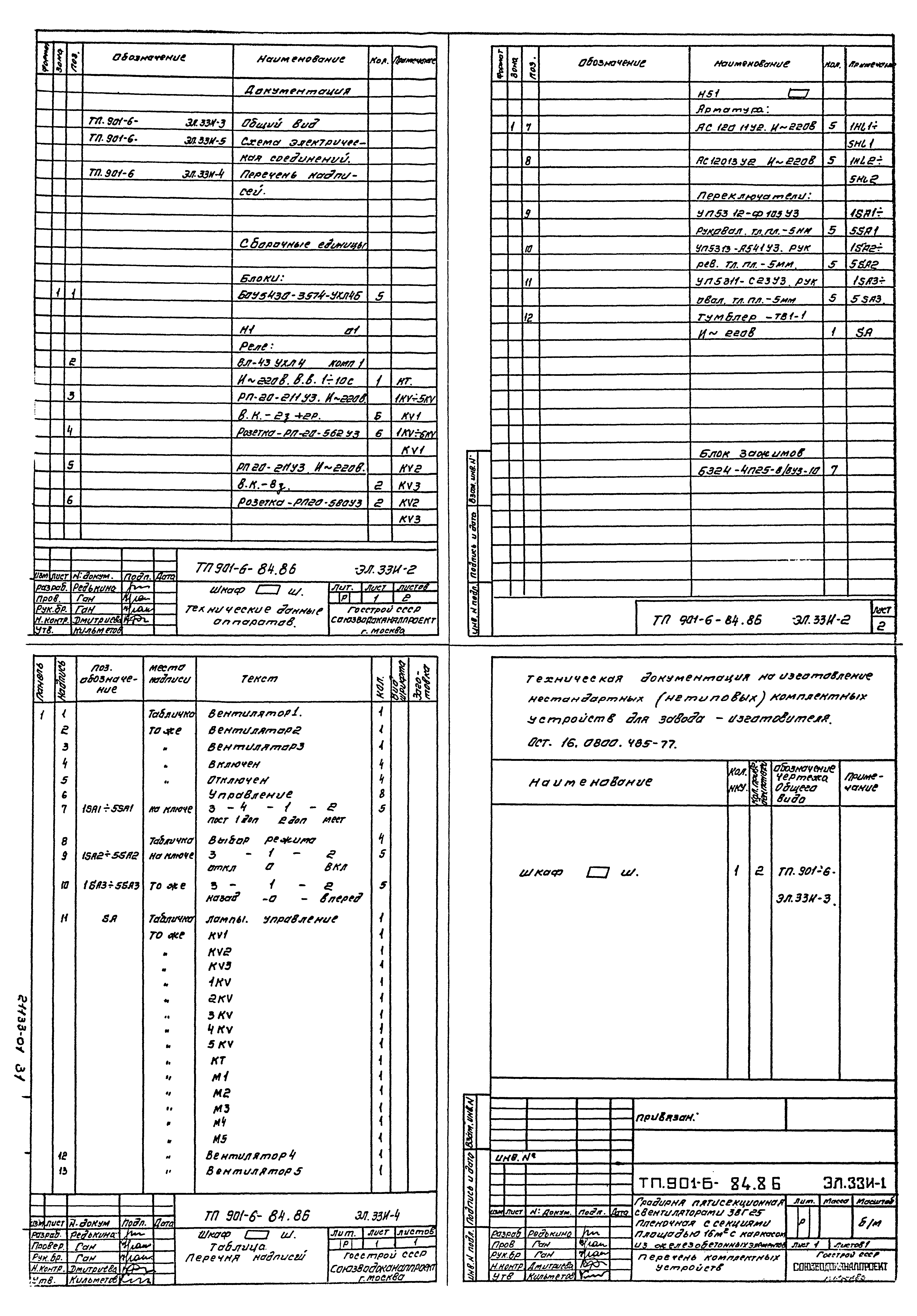 Типовой проект 901-6-84.86