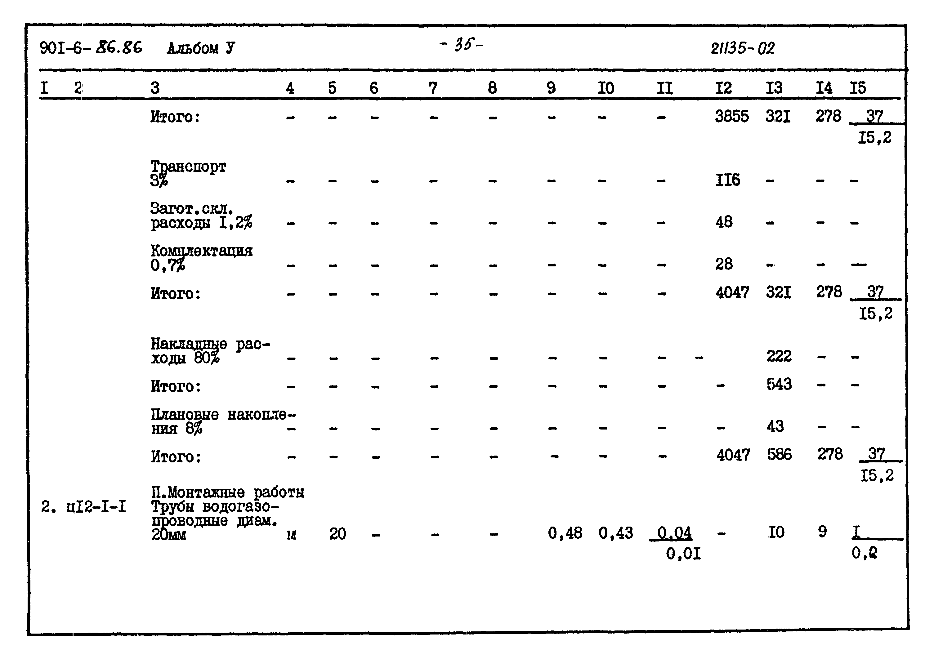 Типовой проект 901-6-86.86