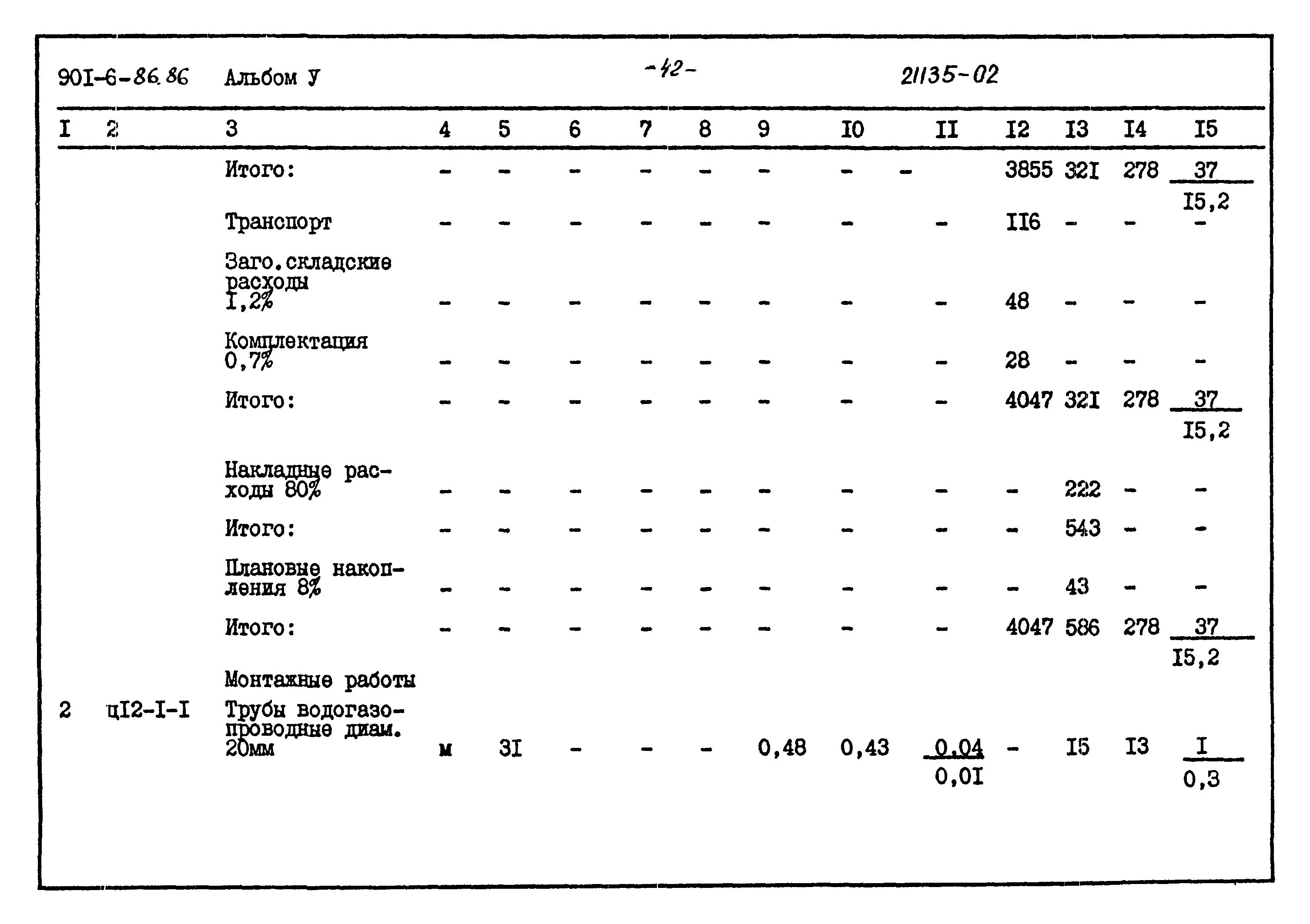 Типовой проект 901-6-86.86