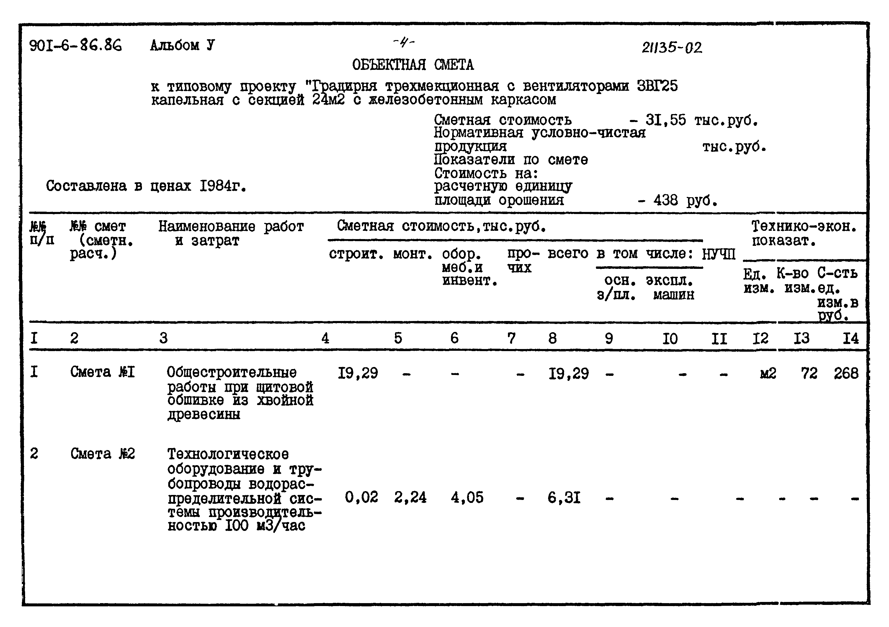 Типовой проект 901-6-86.86