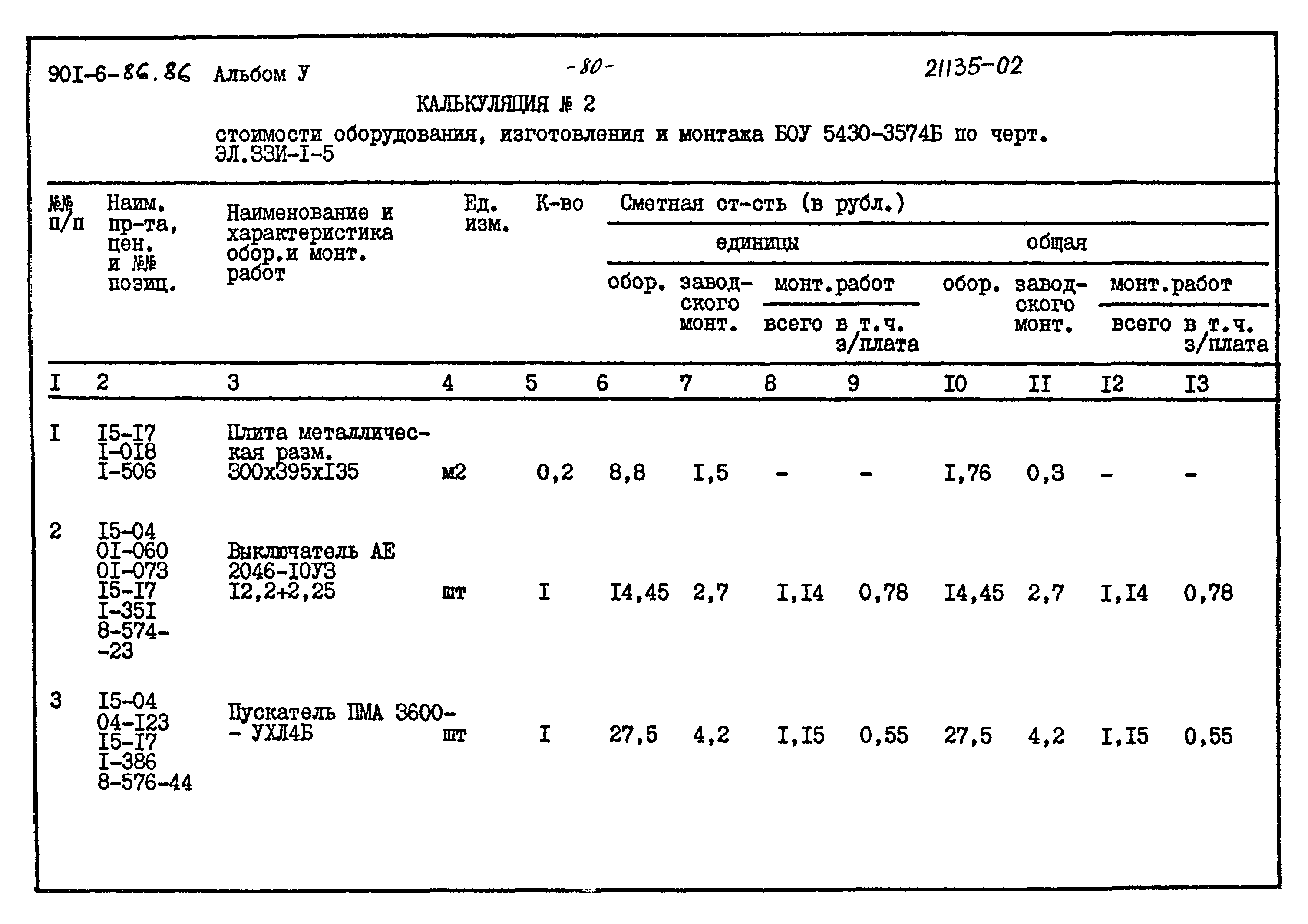 Типовой проект 901-6-86.86