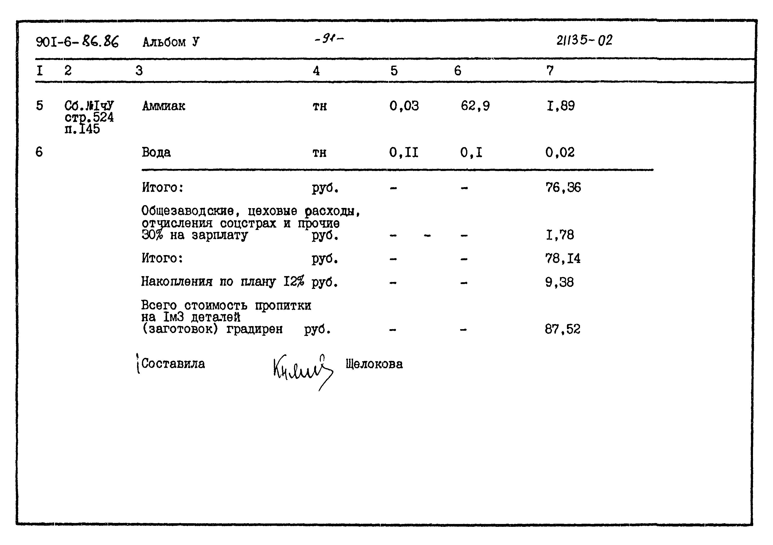 Типовой проект 901-6-86.86
