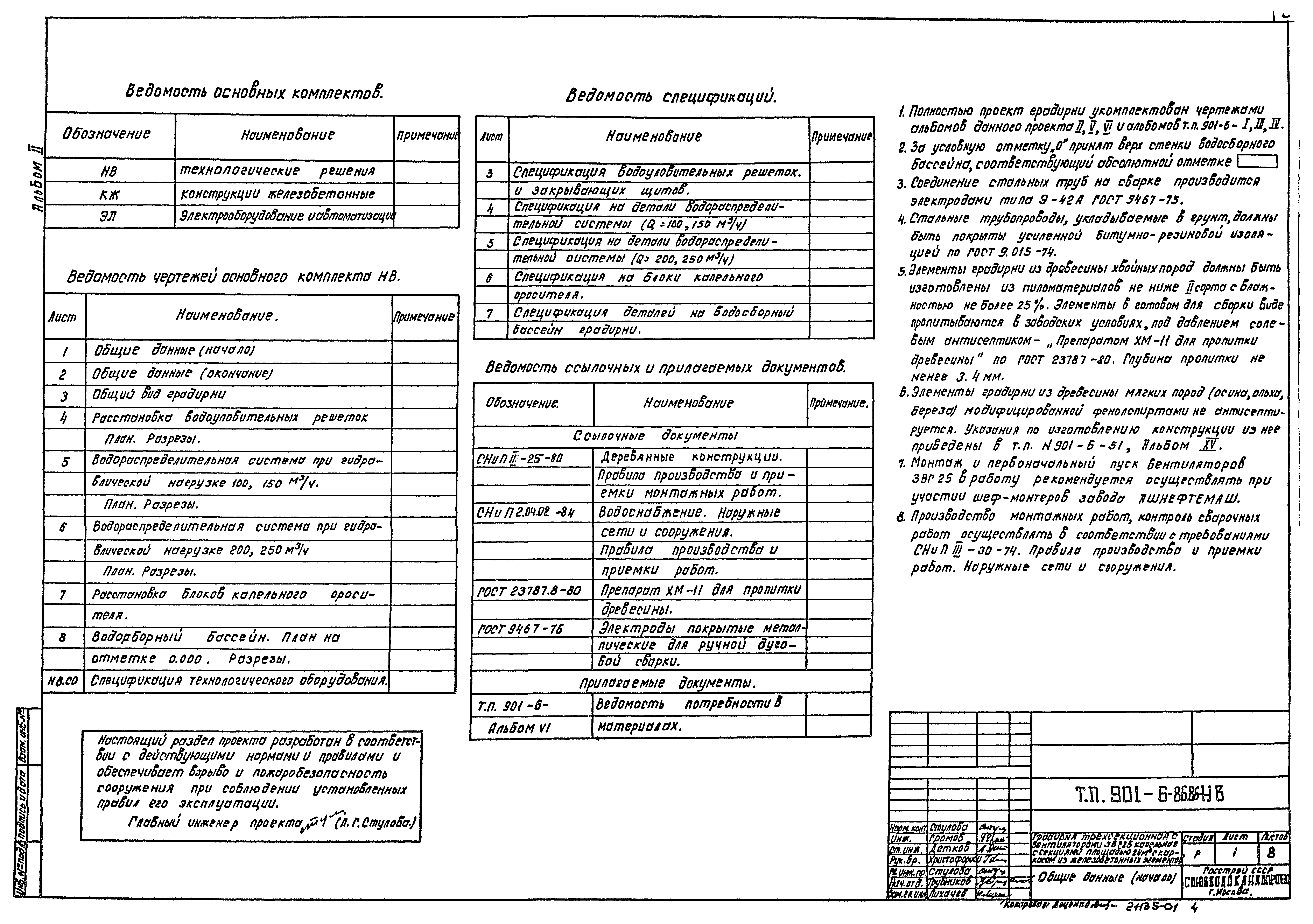 Типовой проект 901-6-86.86