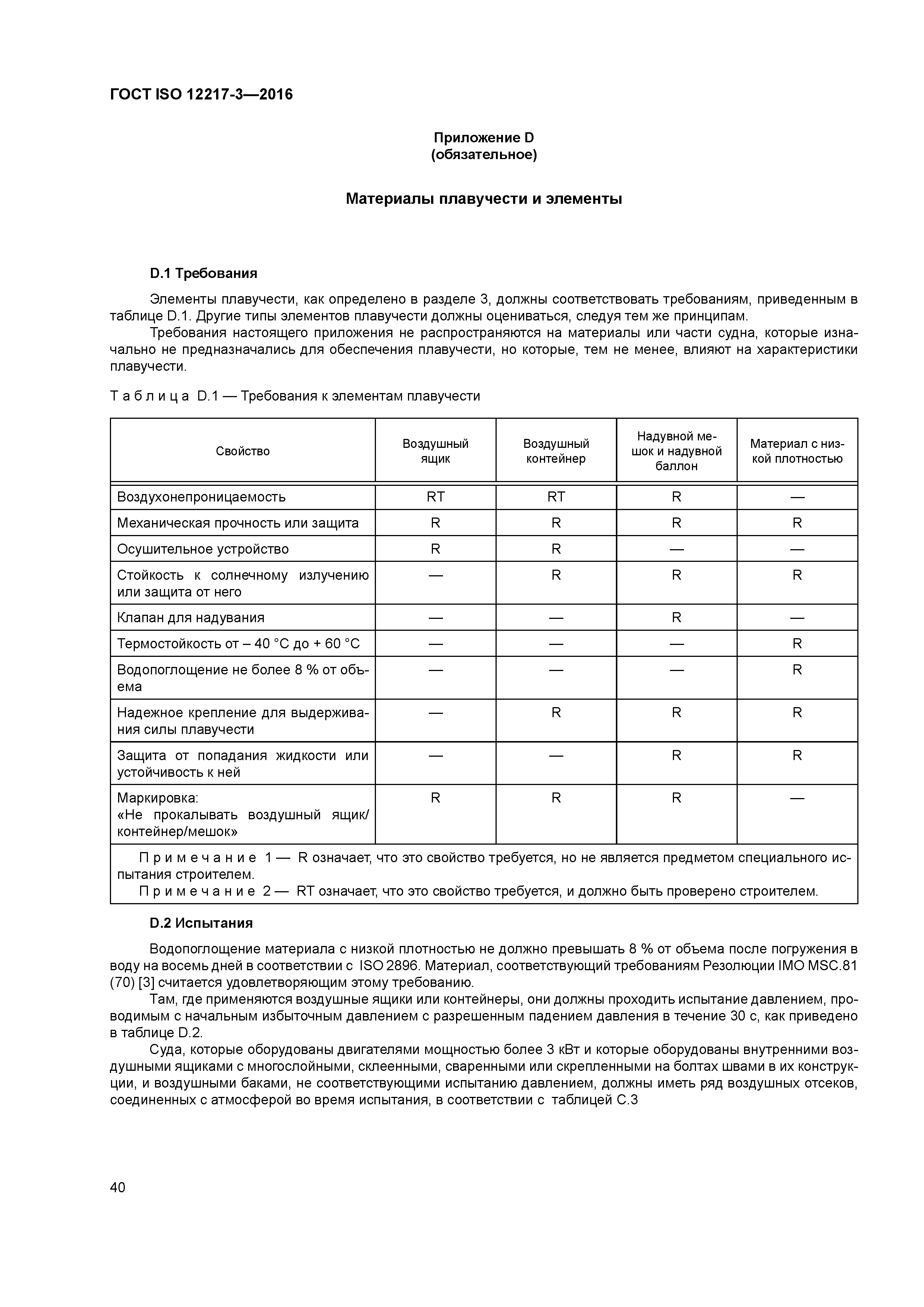 ГОСТ ISO 12217-3-2016