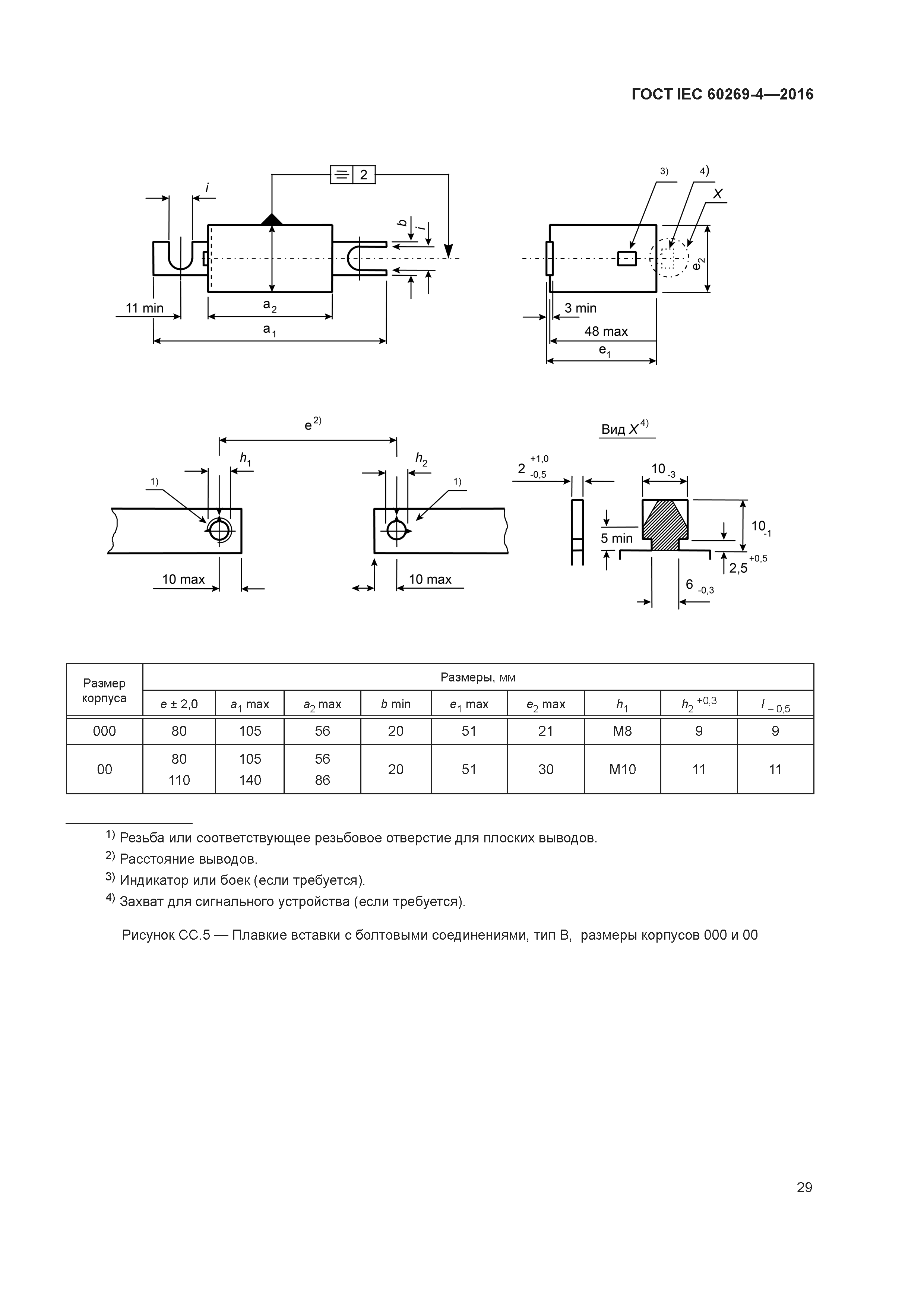 ГОСТ IEC 60269-4-2016