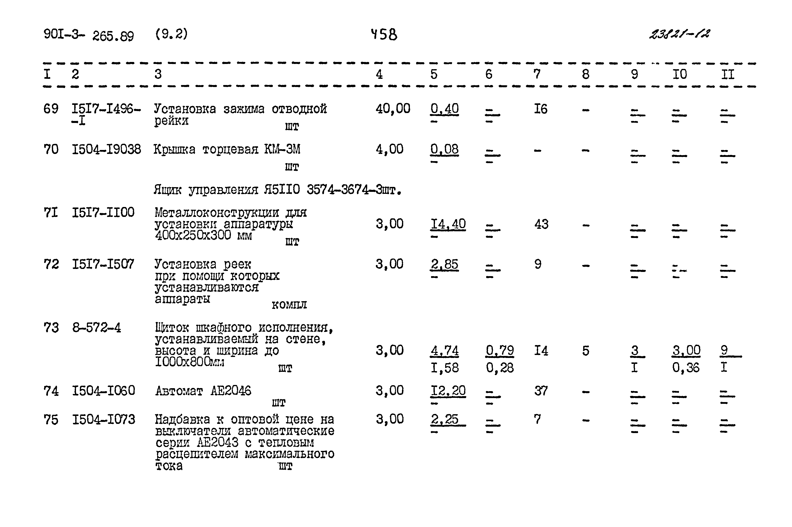 Типовой проект 901-3-265.89