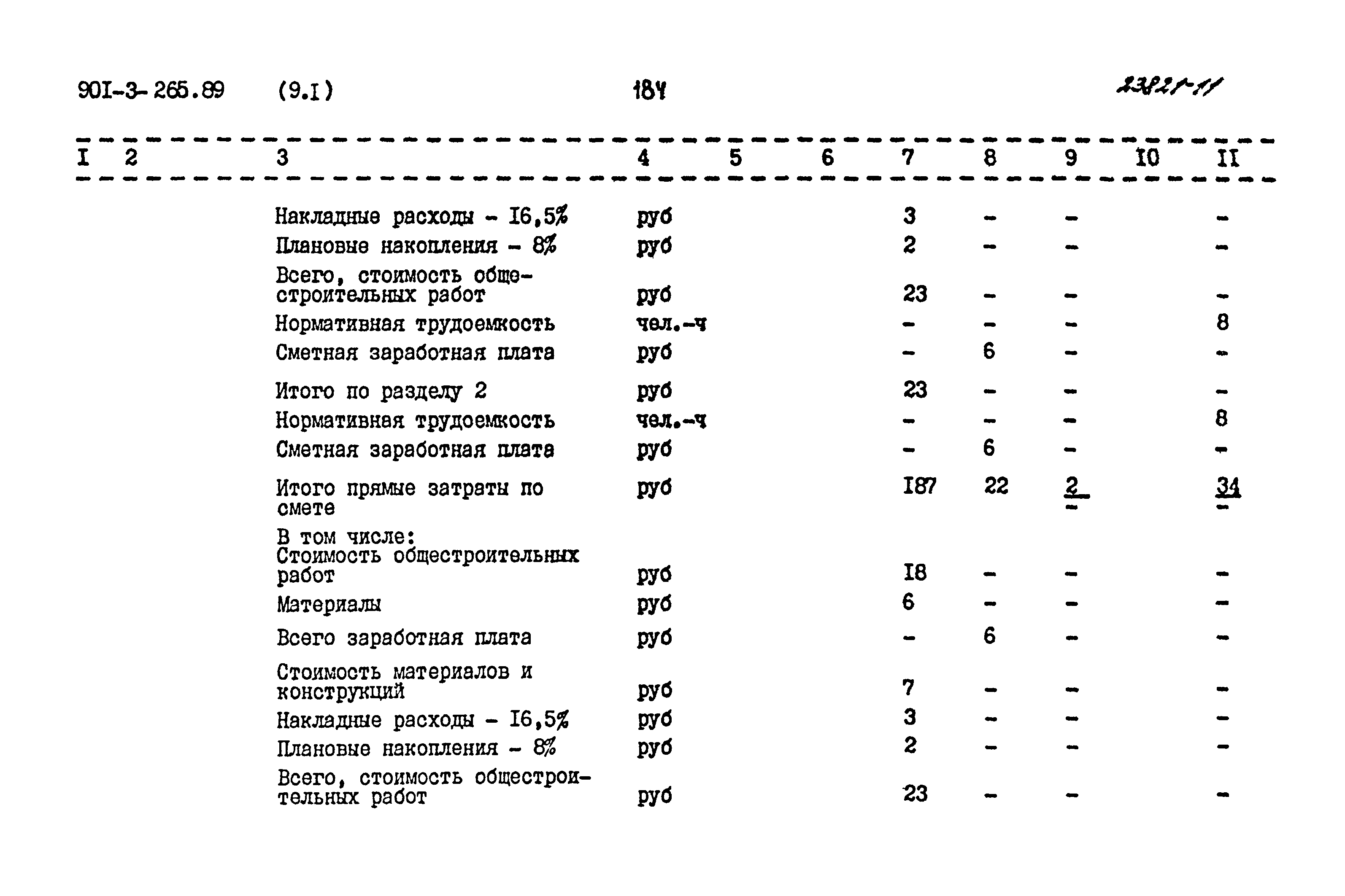 Типовой проект 901-3-265.89