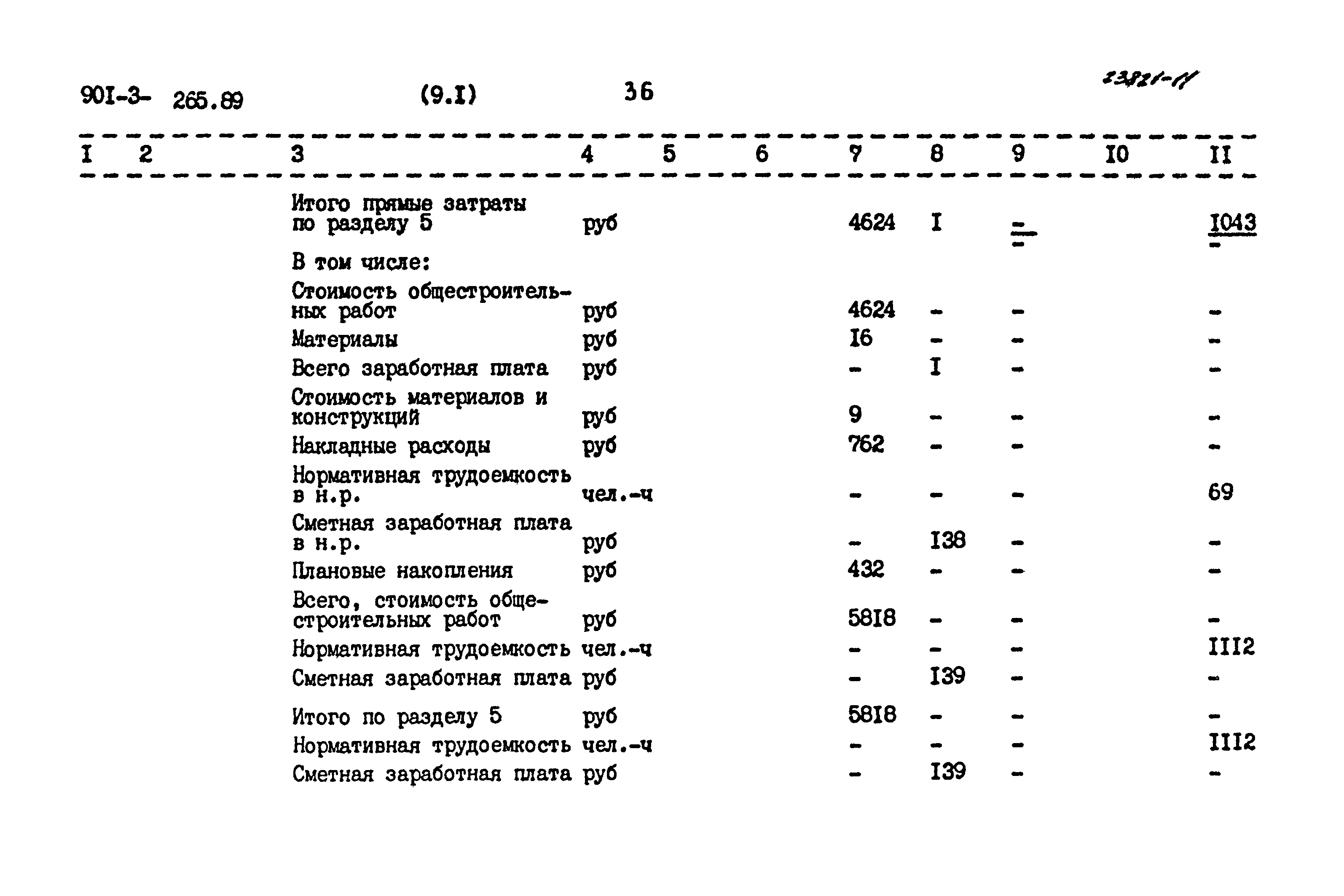 Типовой проект 901-3-265.89