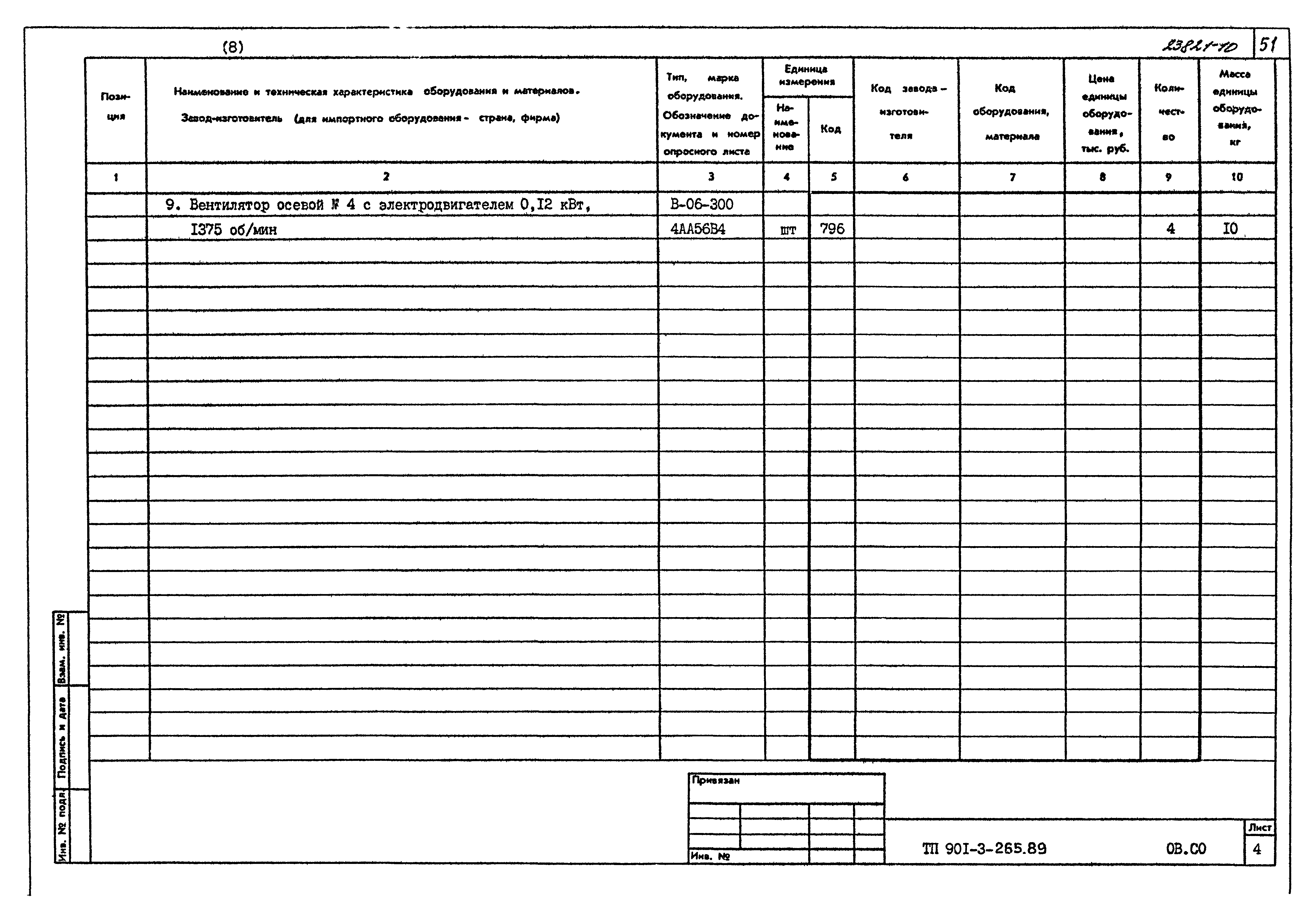 Типовой проект 901-3-265.89